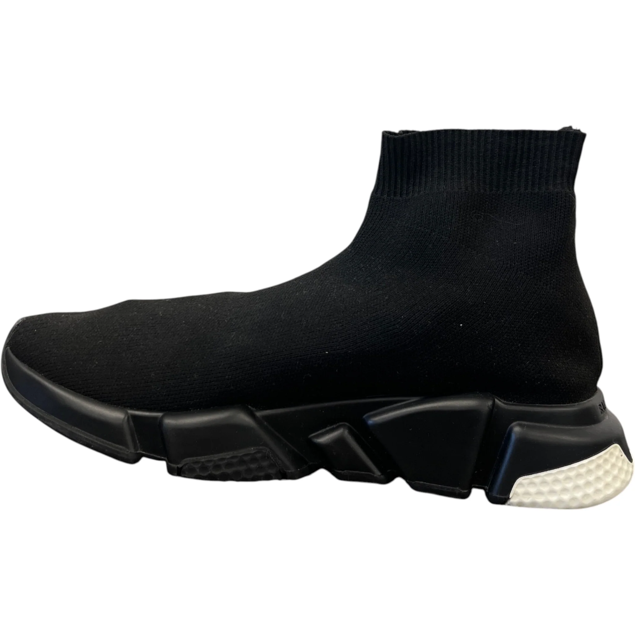 Men's Speed Sock High Trainers Black Size EU 41 / UK 7 - Image 2