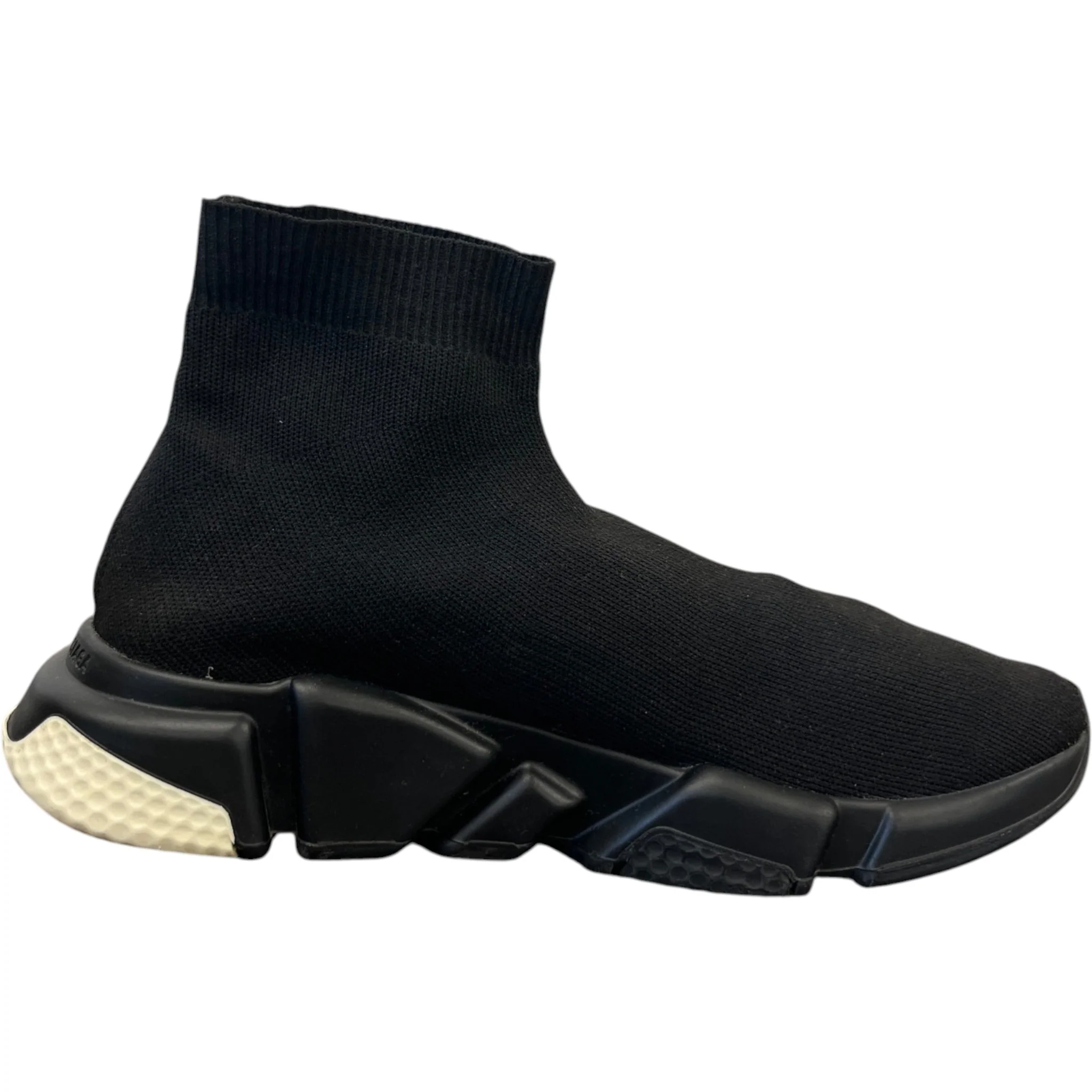 Men's Speed Sock High Trainers Black Size EU 41 / UK 7 - Image 4
