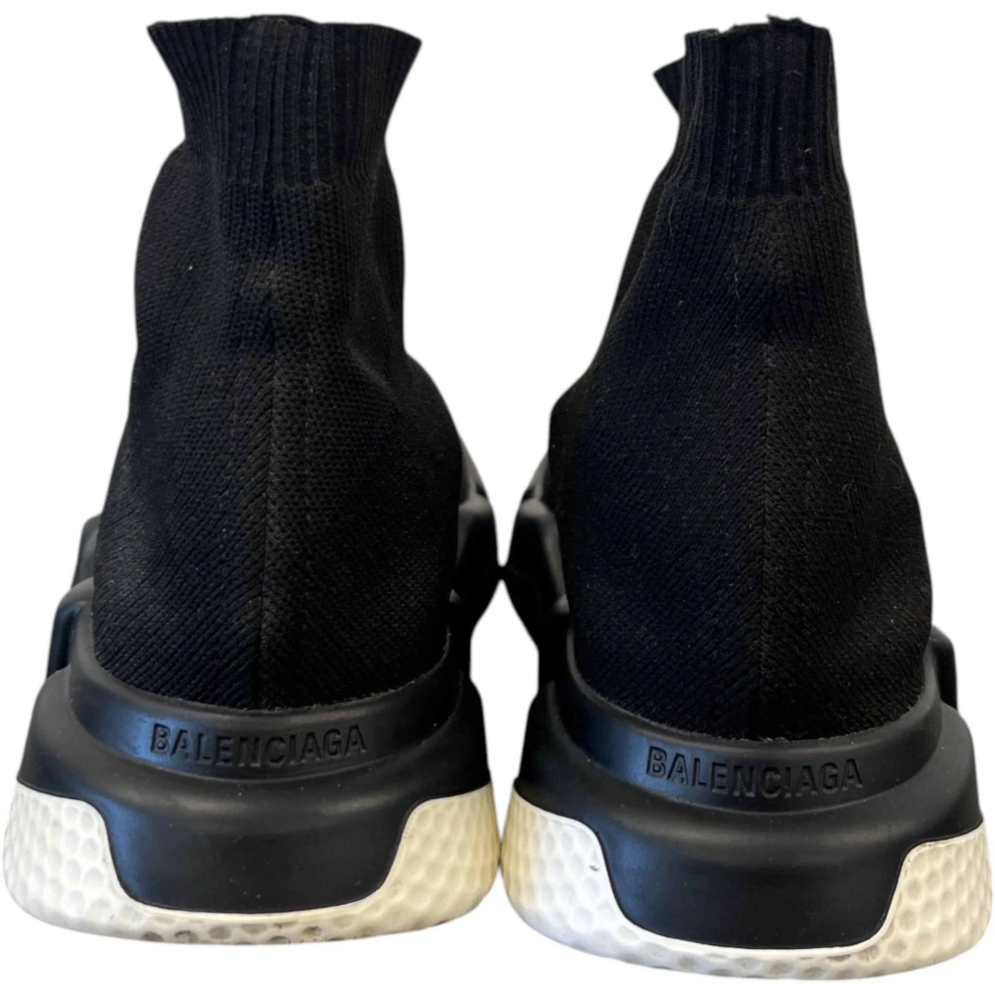 Men's Speed Sock High Trainers Black Size EU 41 / UK 7 - Image 7