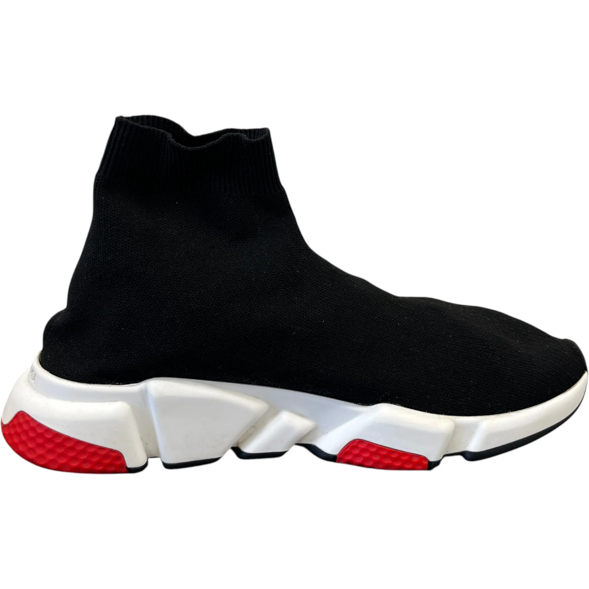 Men's Speed Sock High Trainers Black Size EU 42 / UK 8 - Image 4