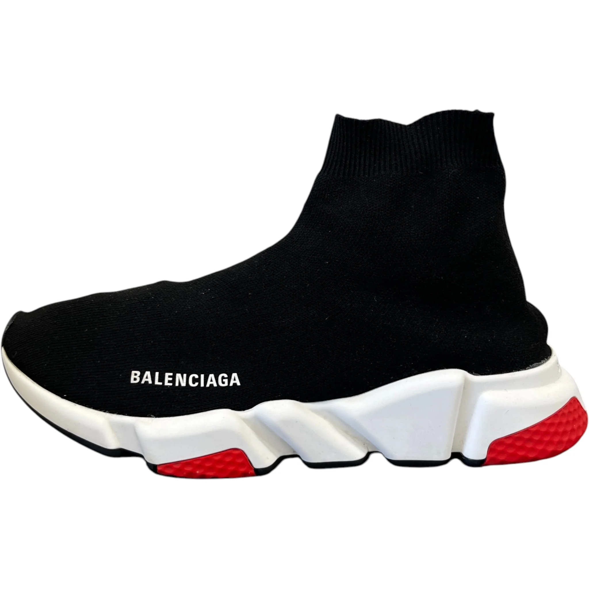 Men's Speed Sock High Trainers Black Size EU 42 / UK 8 - Image 5