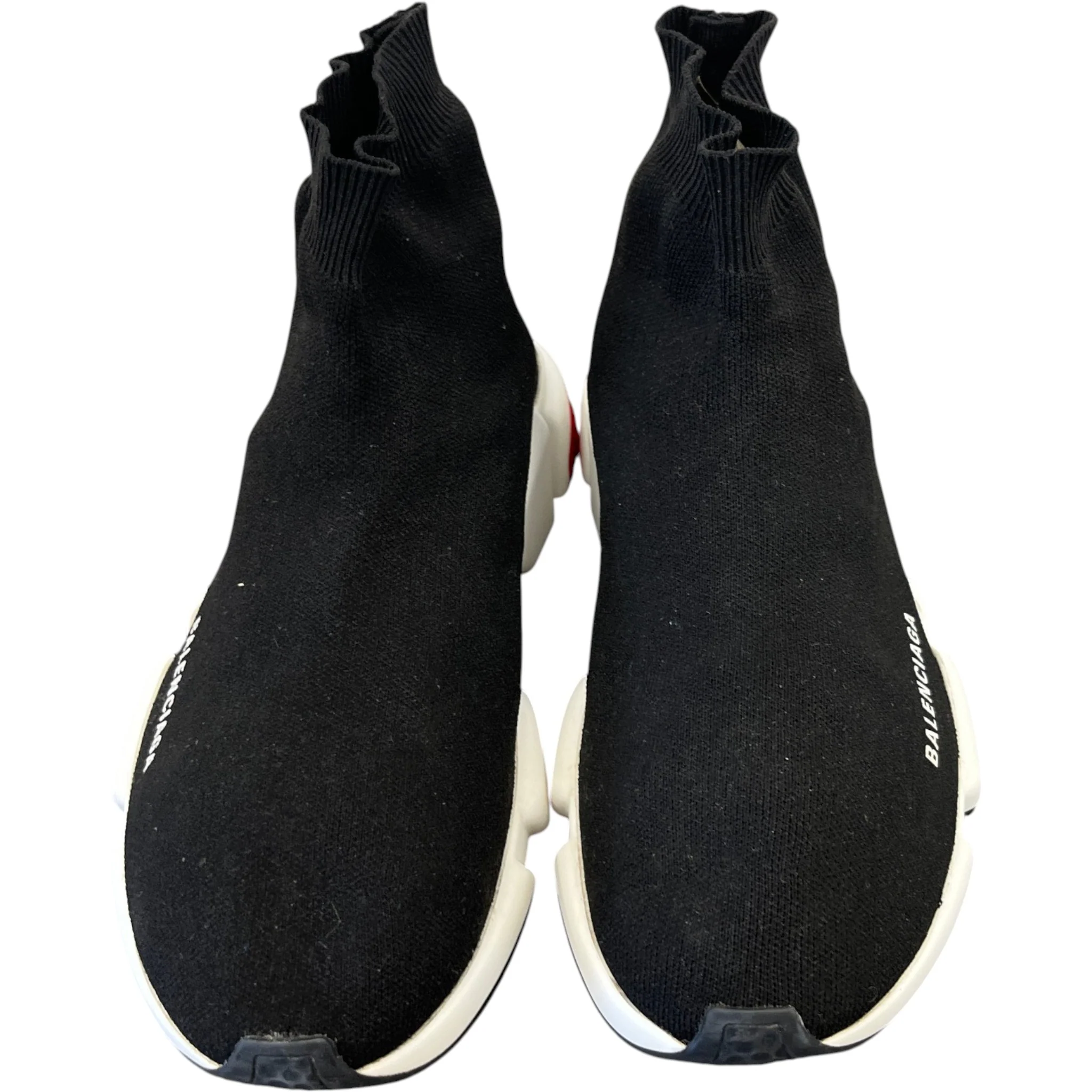 Men's Speed Sock High Trainers Black Size EU 42 / UK 8 - Image 6
