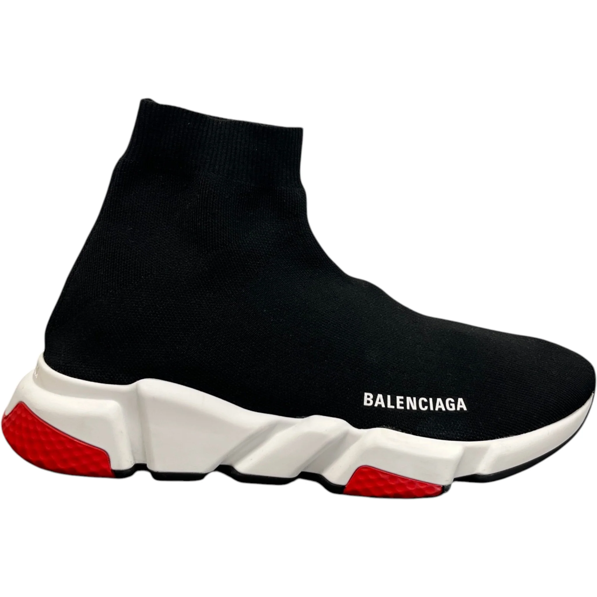 Men's Speed Sock High Trainers Black Size EU 42 / UK 8