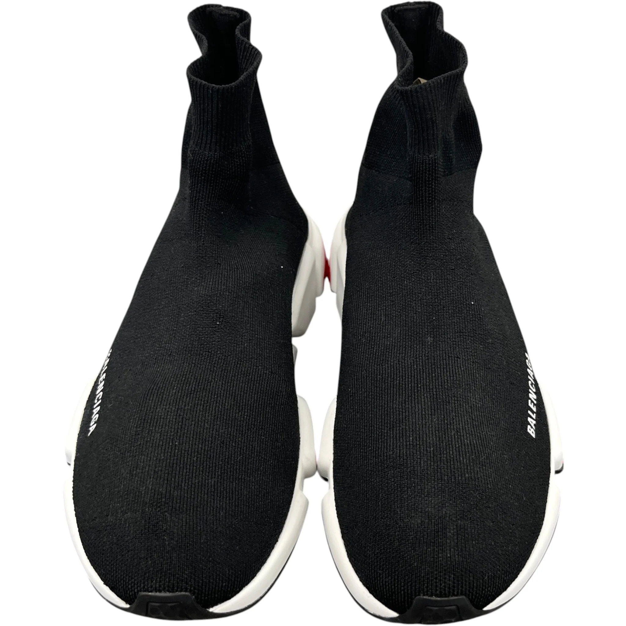Men's Speed Sock High Trainers Black Size EU 42 / UK 8 - Image 6