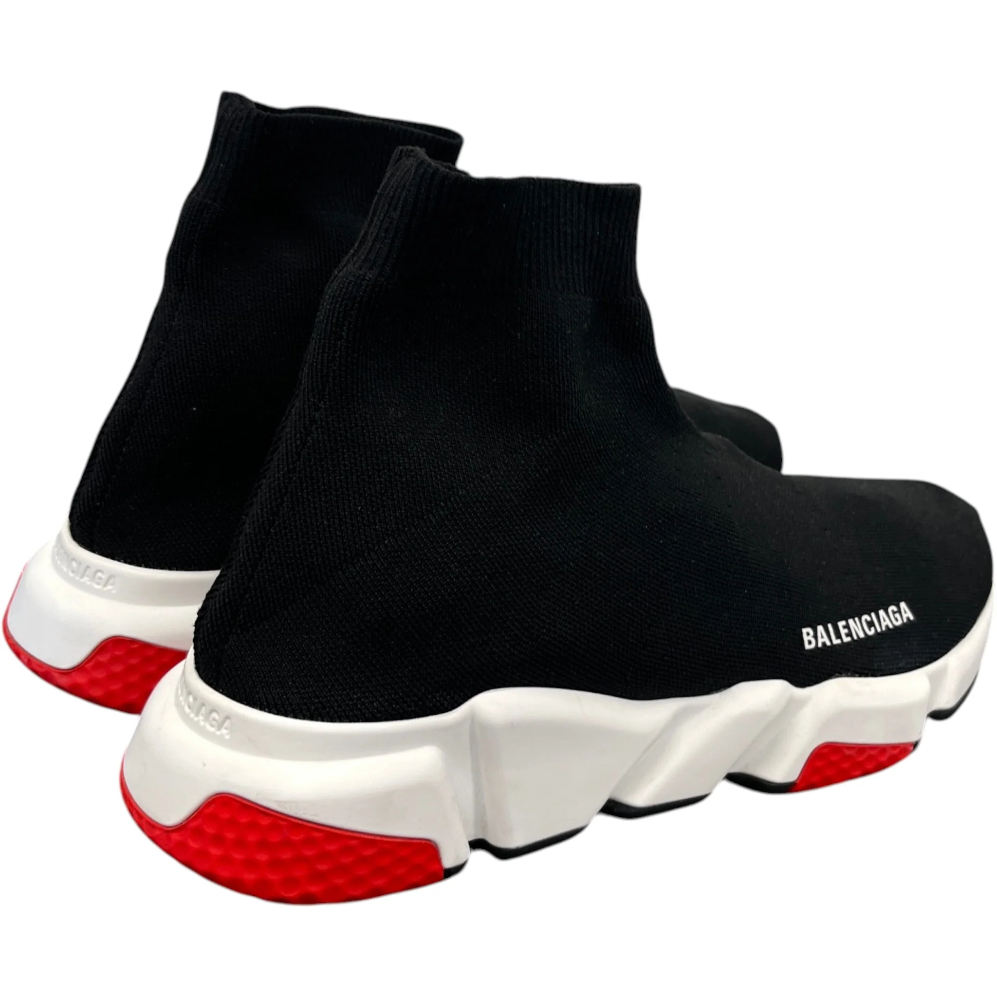 Men's Speed Sock High Trainers Black Size EU 42 / UK 8 - Image 8