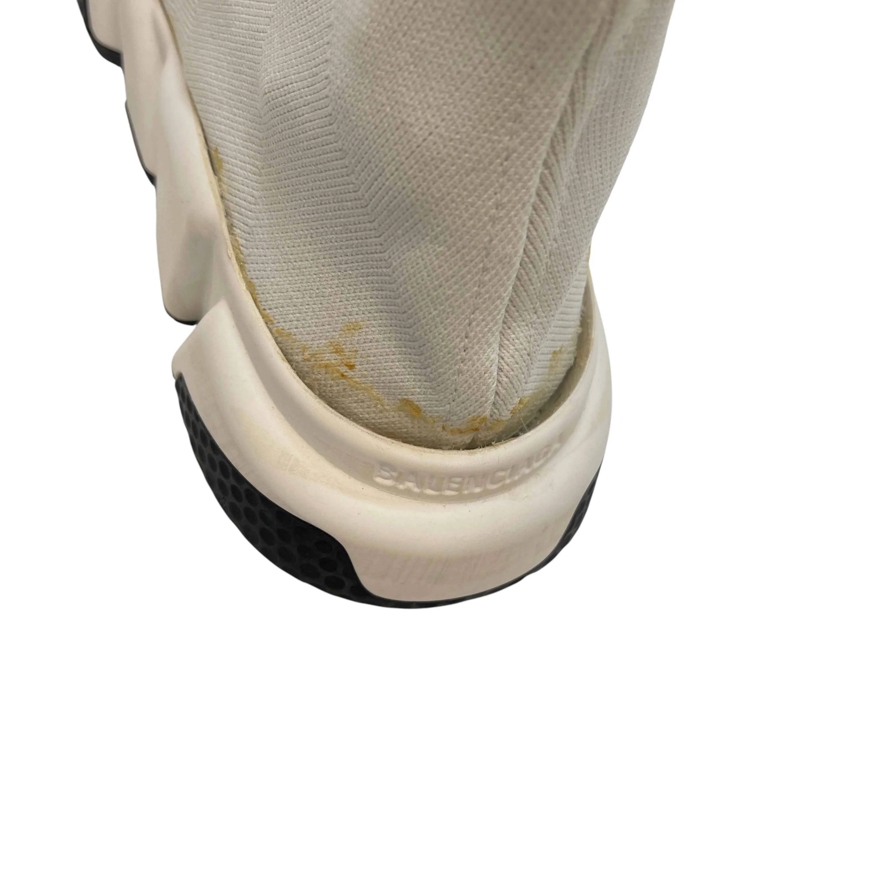 Men's Speed Sock High Trainers White Size EU 40 / UK 6 - Image 12