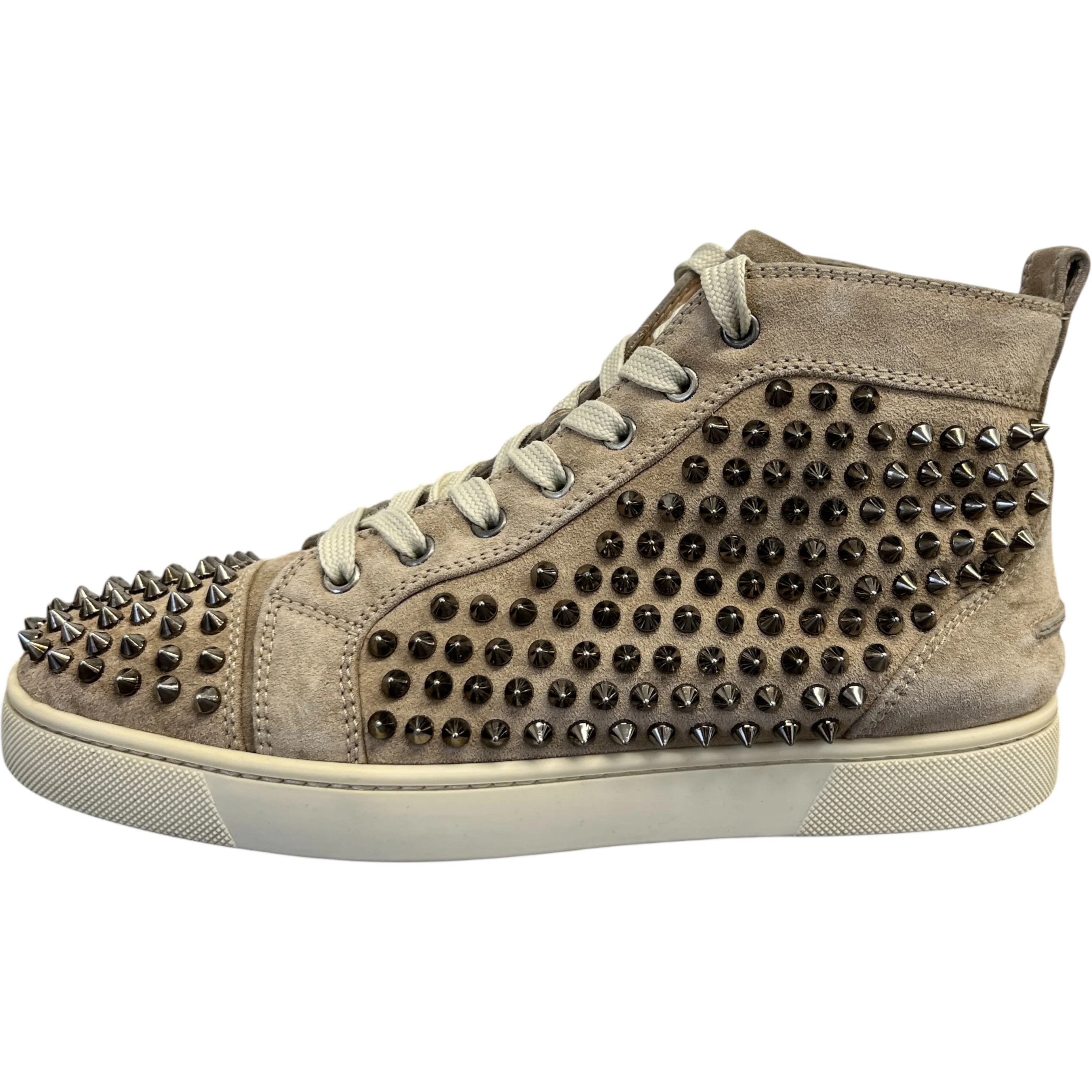 Men's Spikes High Trainers Beige Size EU 40 / UK 6 - Image 5