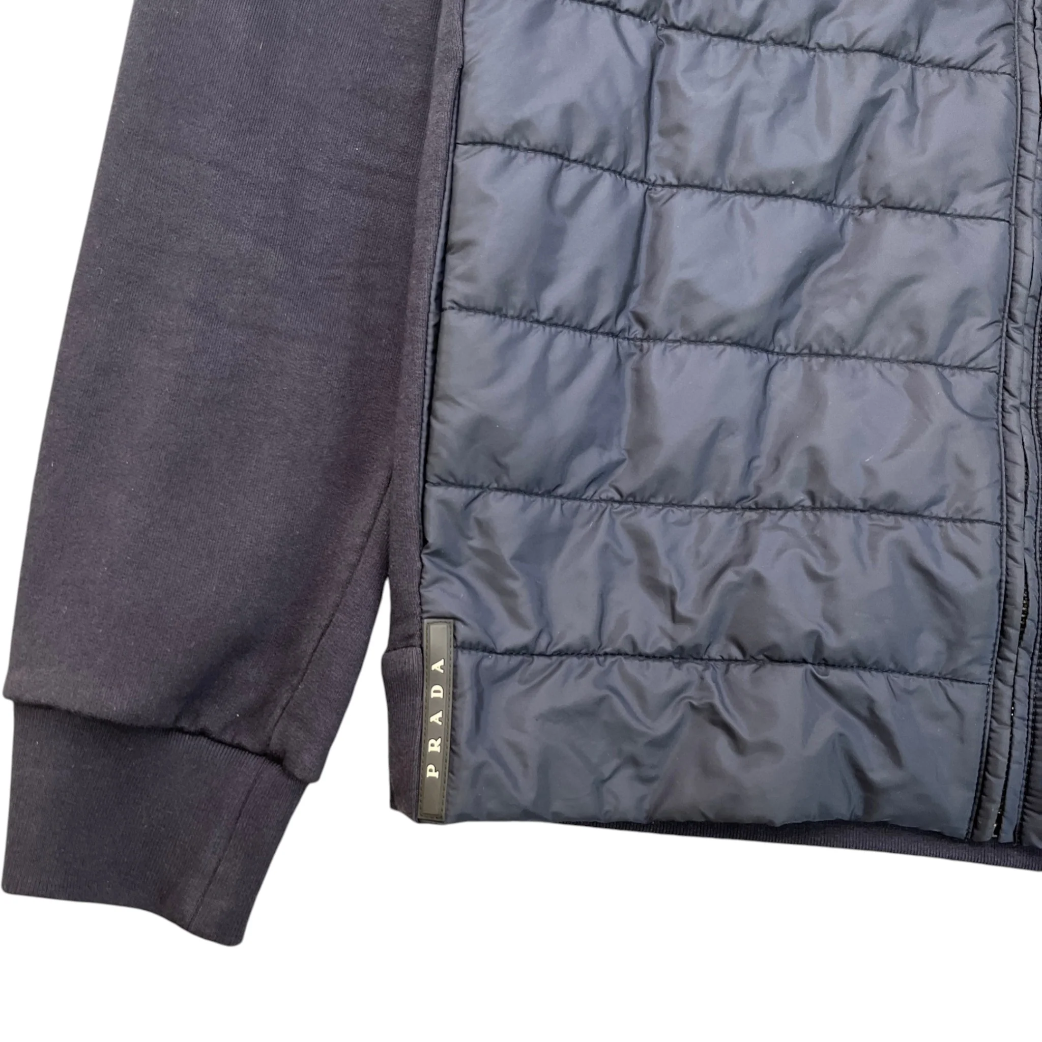 Men's Sport Hybrid Jacket Navy Size L - Image 5