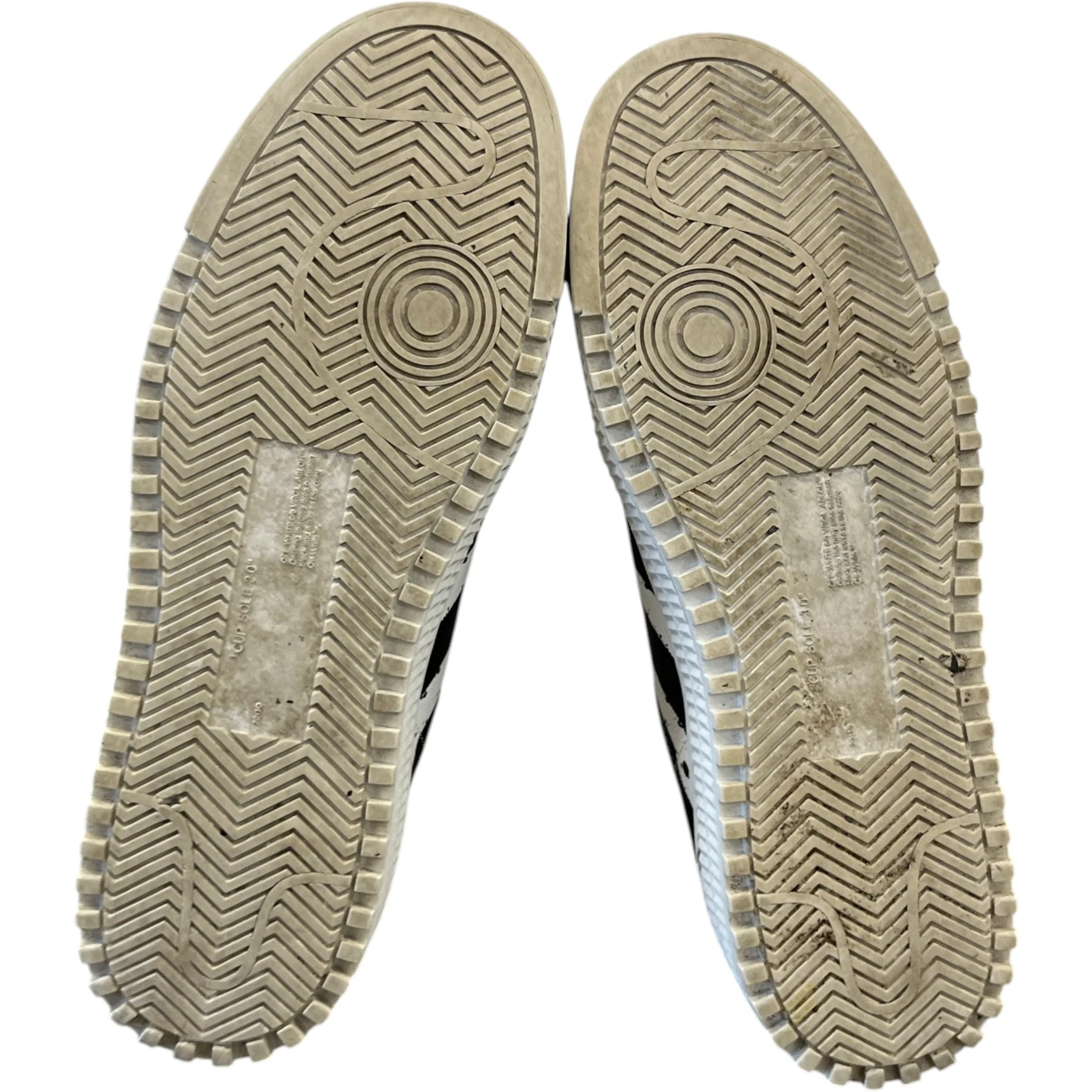 Men's Spray Diagonal Low Trainers White Size EU 41 / UK 7 - Image 11