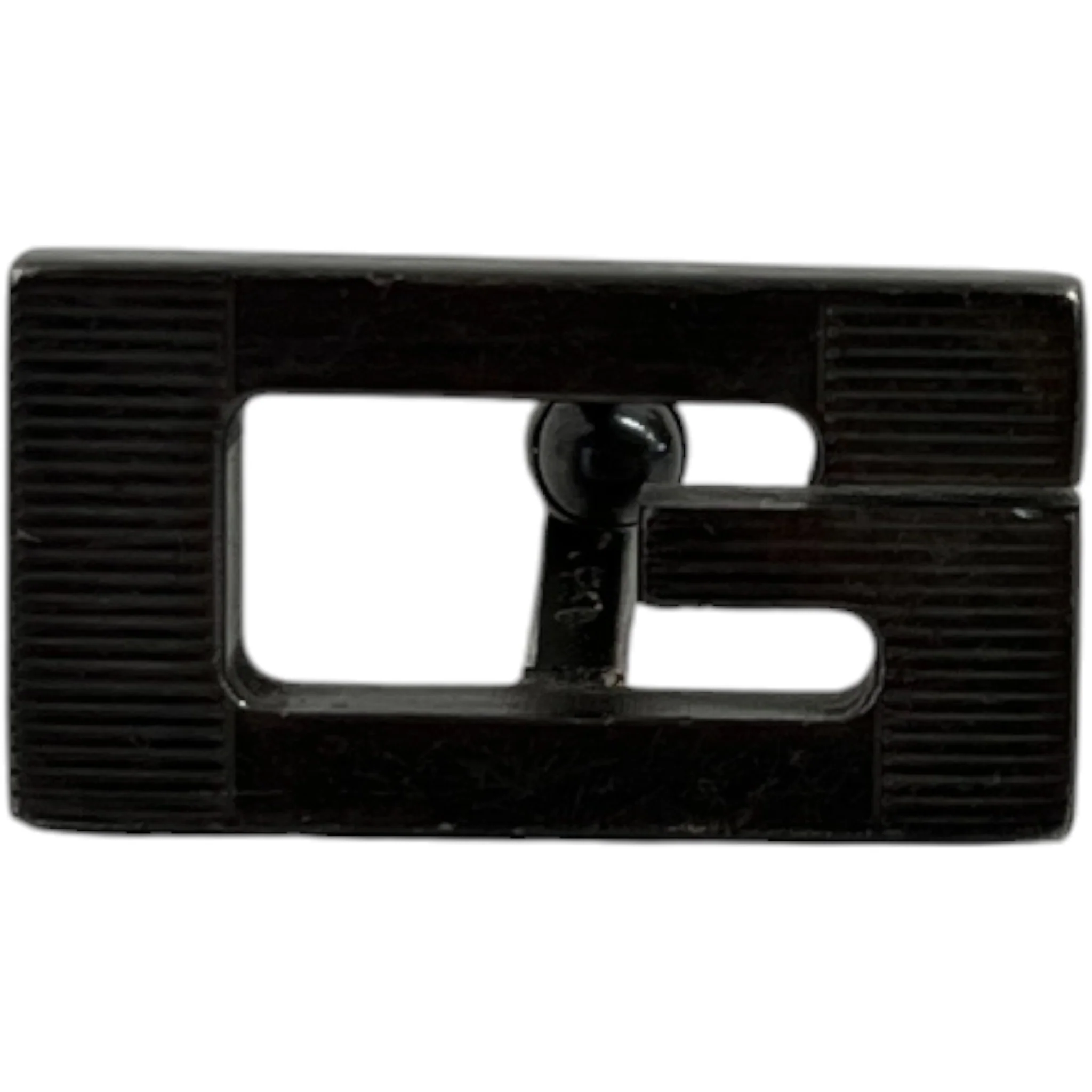 Men's Square G Cufflinks Silver - Image 2