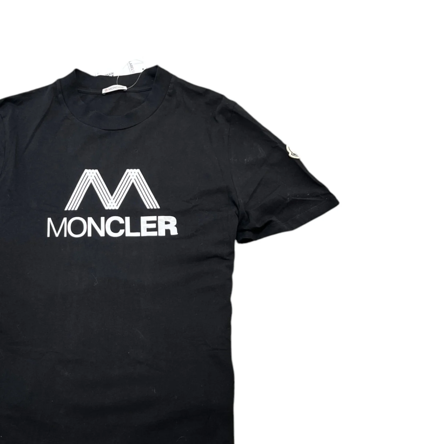 Men's Ss Logo T-Shirt Black Size L - Image 3