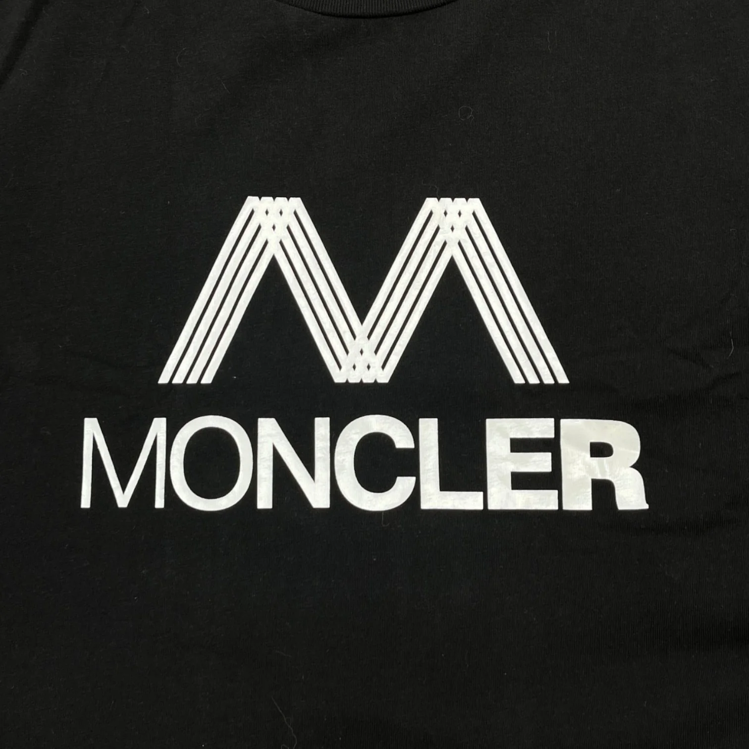 Men's Ss Logo T-Shirt Black Size L - Image 5