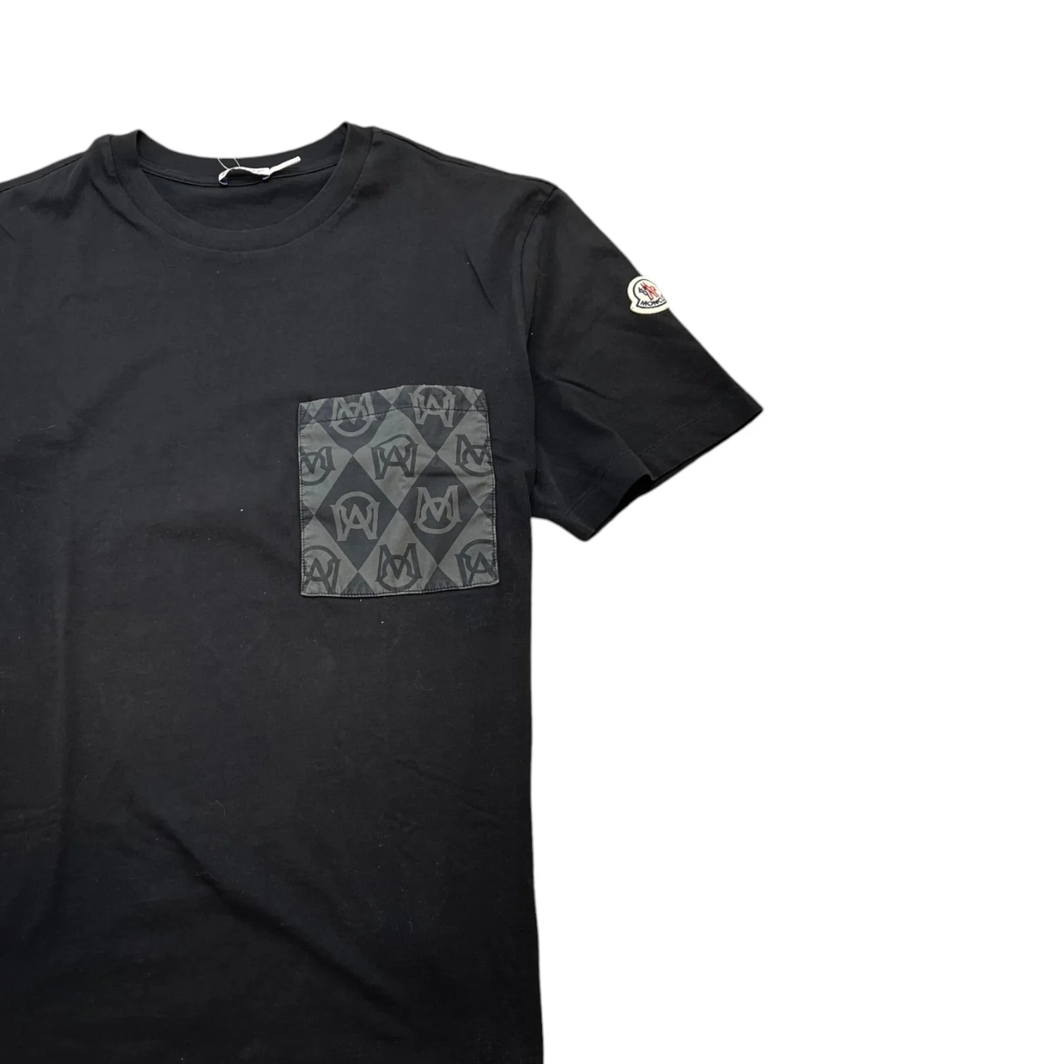 Men's Ss Logo T-Shirt Black Size XL - Image 3