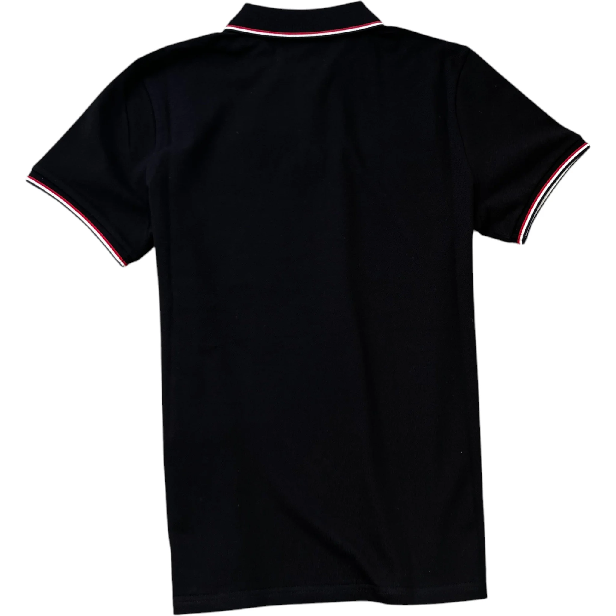 Men's Ss Maglia Polo Shirt Black Size XXL - Image 2