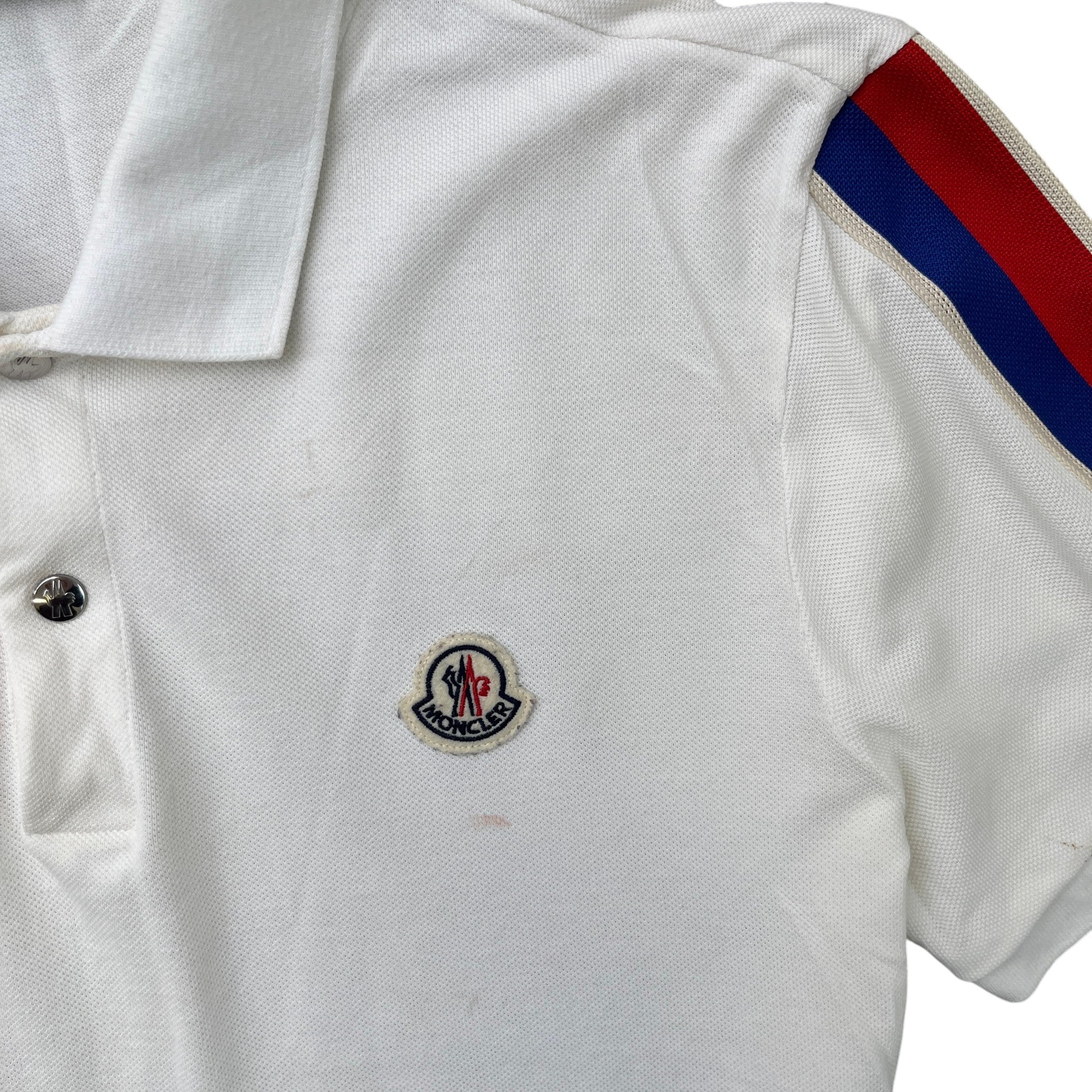Men's Ss Polo Polo Shirt White Size L - Image 5