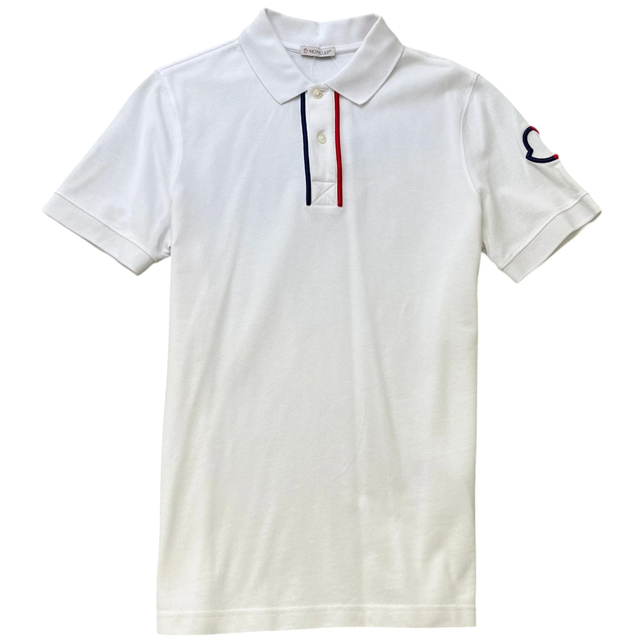Men's Ss Polo Shirt White Size S