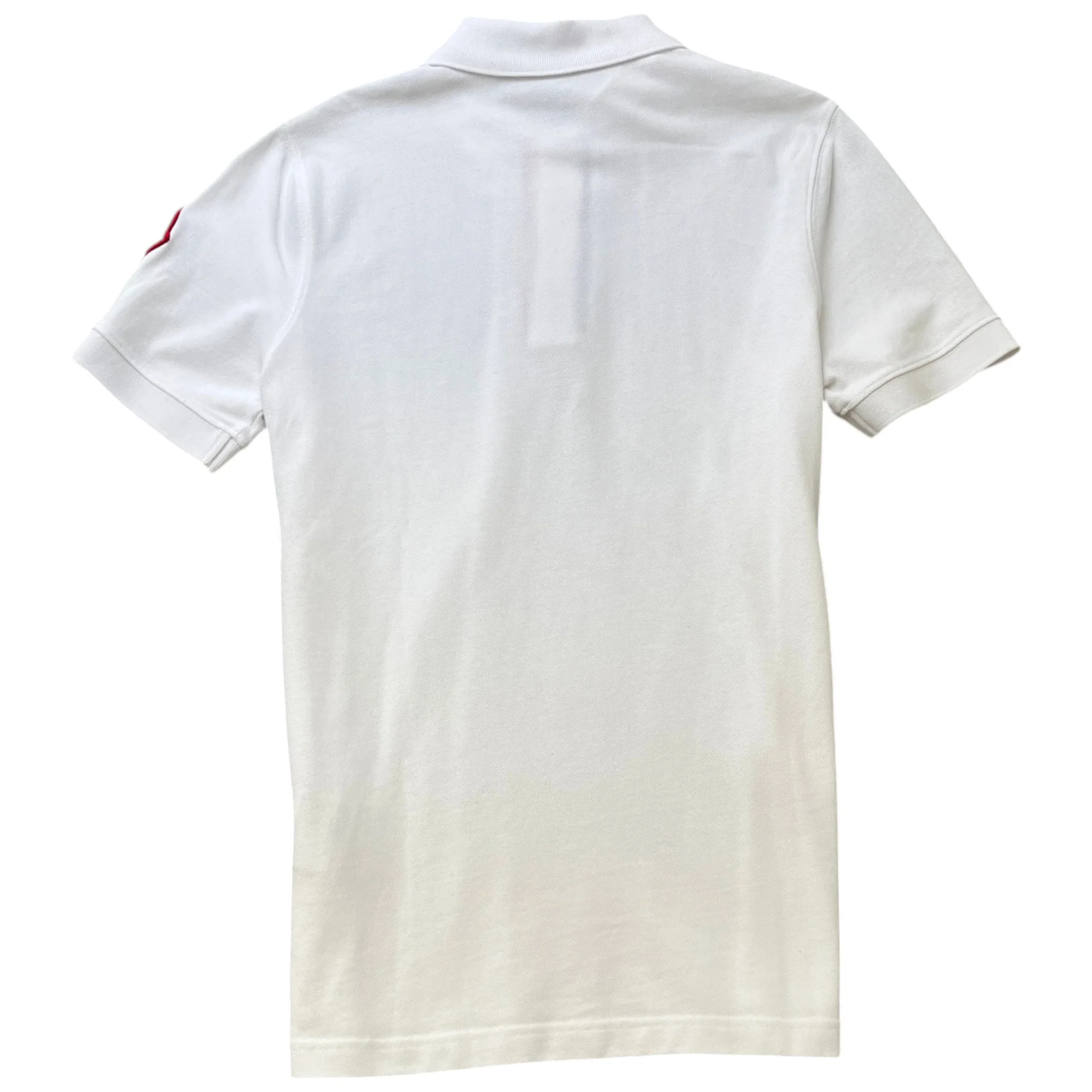Men's Ss Polo Shirt White Size S - Image 2
