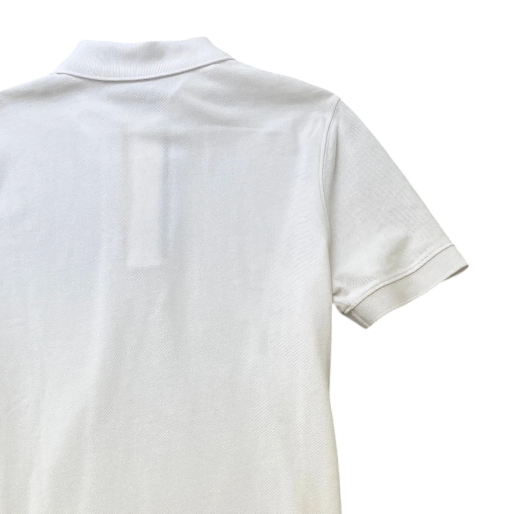 Men's Ss Polo Shirt White Size S - Image 4