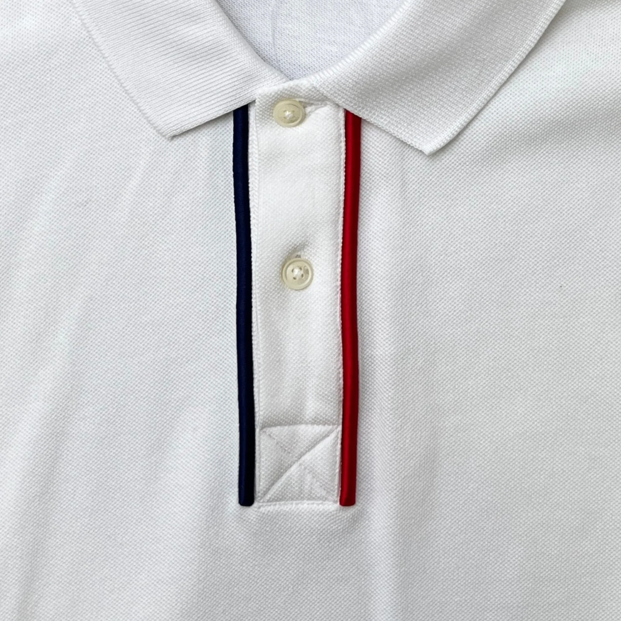 Men's Ss Polo Shirt White Size S - Image 6