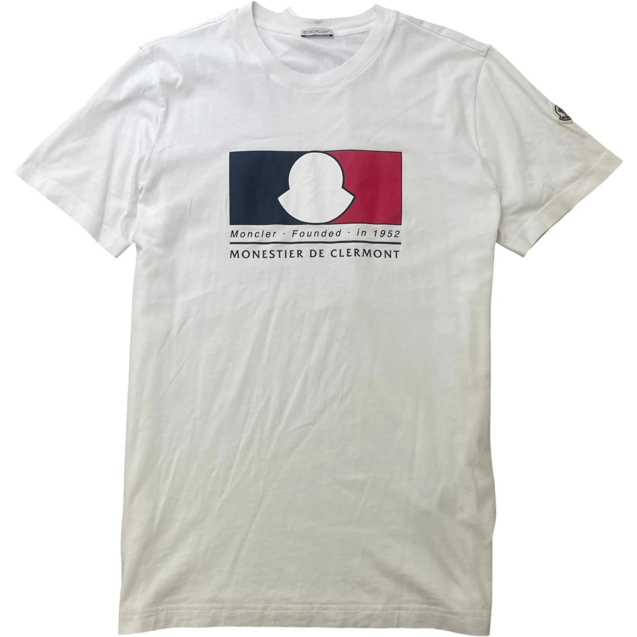 Men's Ss T-Shirt White Size XL