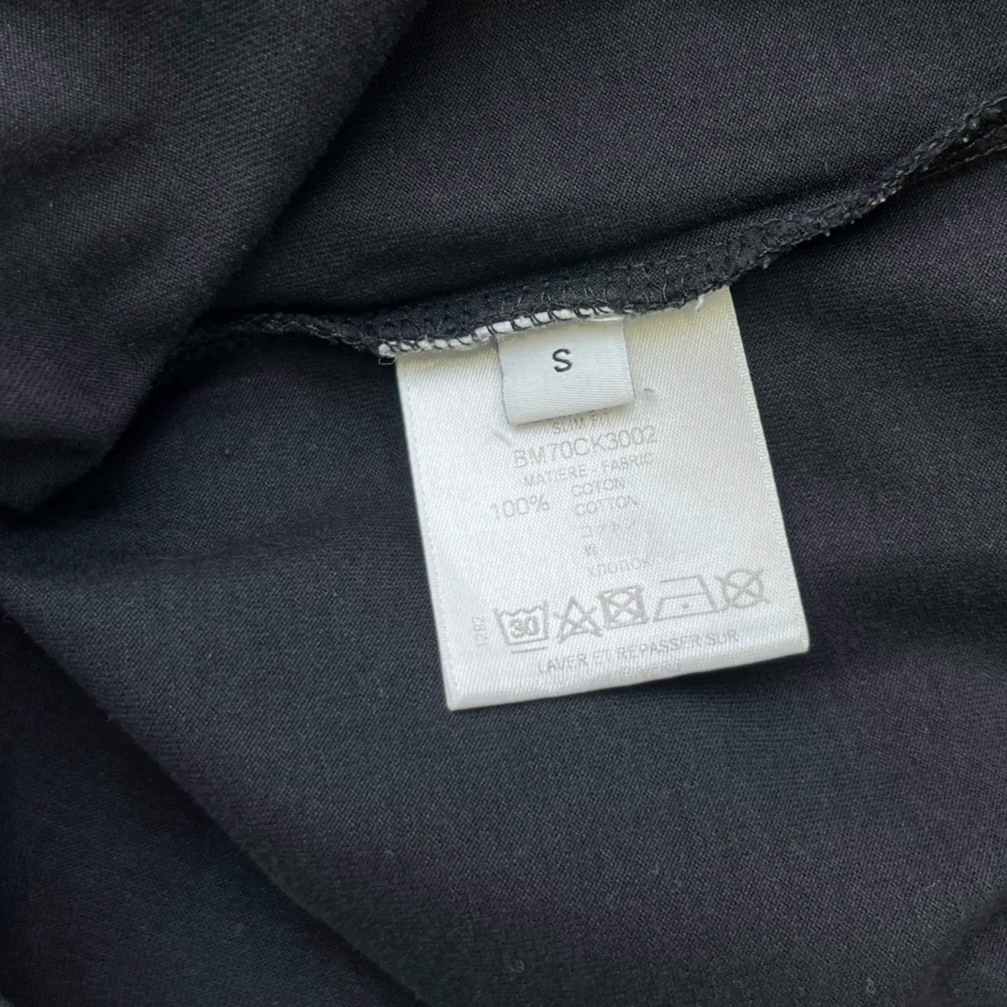 Men's Star Logo T-Shirt Black Size S - Image 6