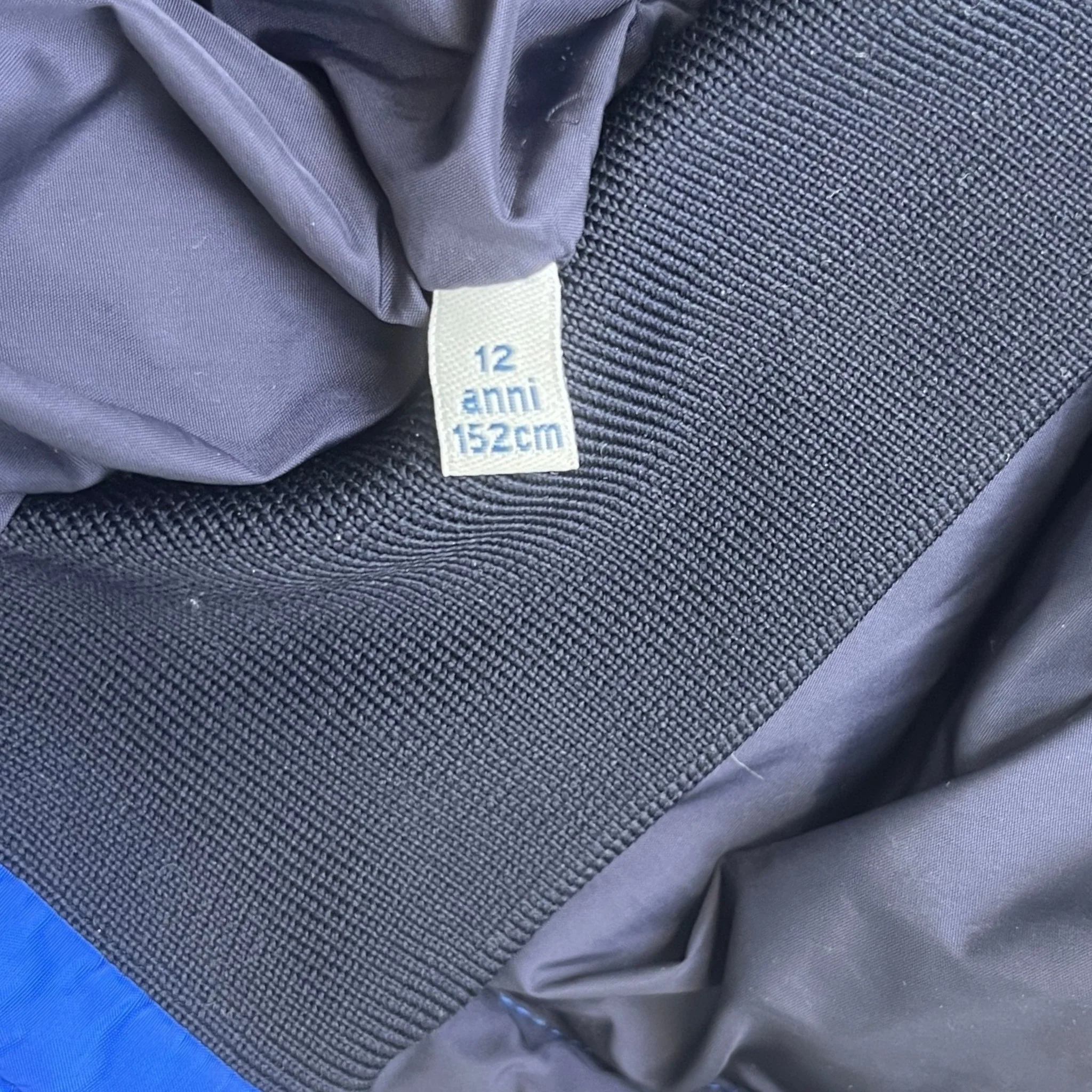 Men's Stefan Down Jacket Blue Size Junior Age 12 - Image 7