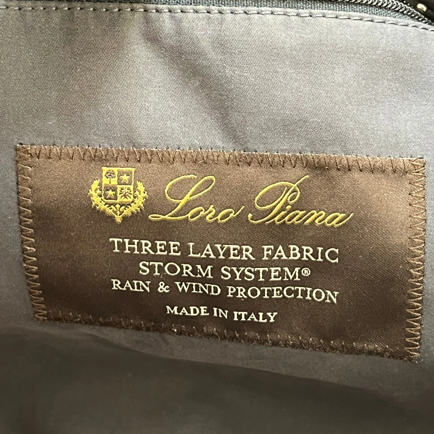 Men's Storm System Jacket Charcoal Size L - Image 6