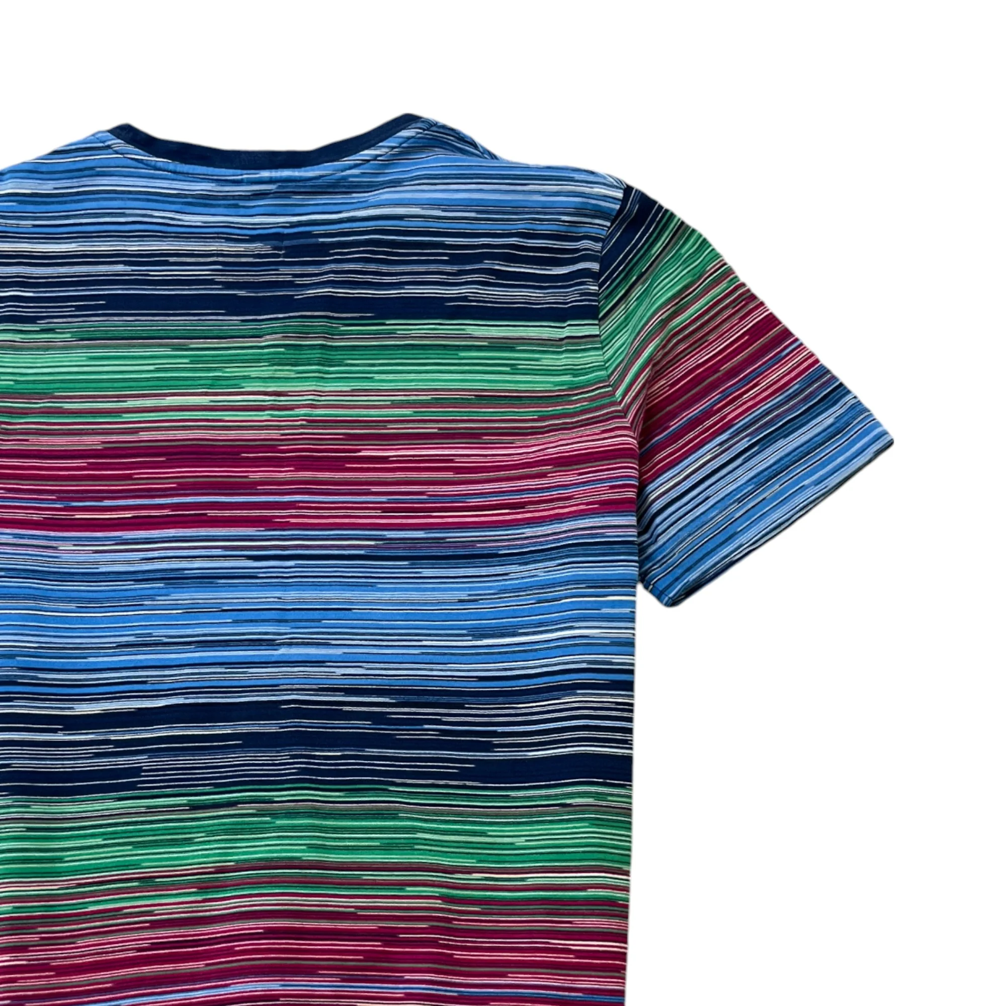 Men's Stripe T-Shirt Multi-Coloured Size XS - Image 4