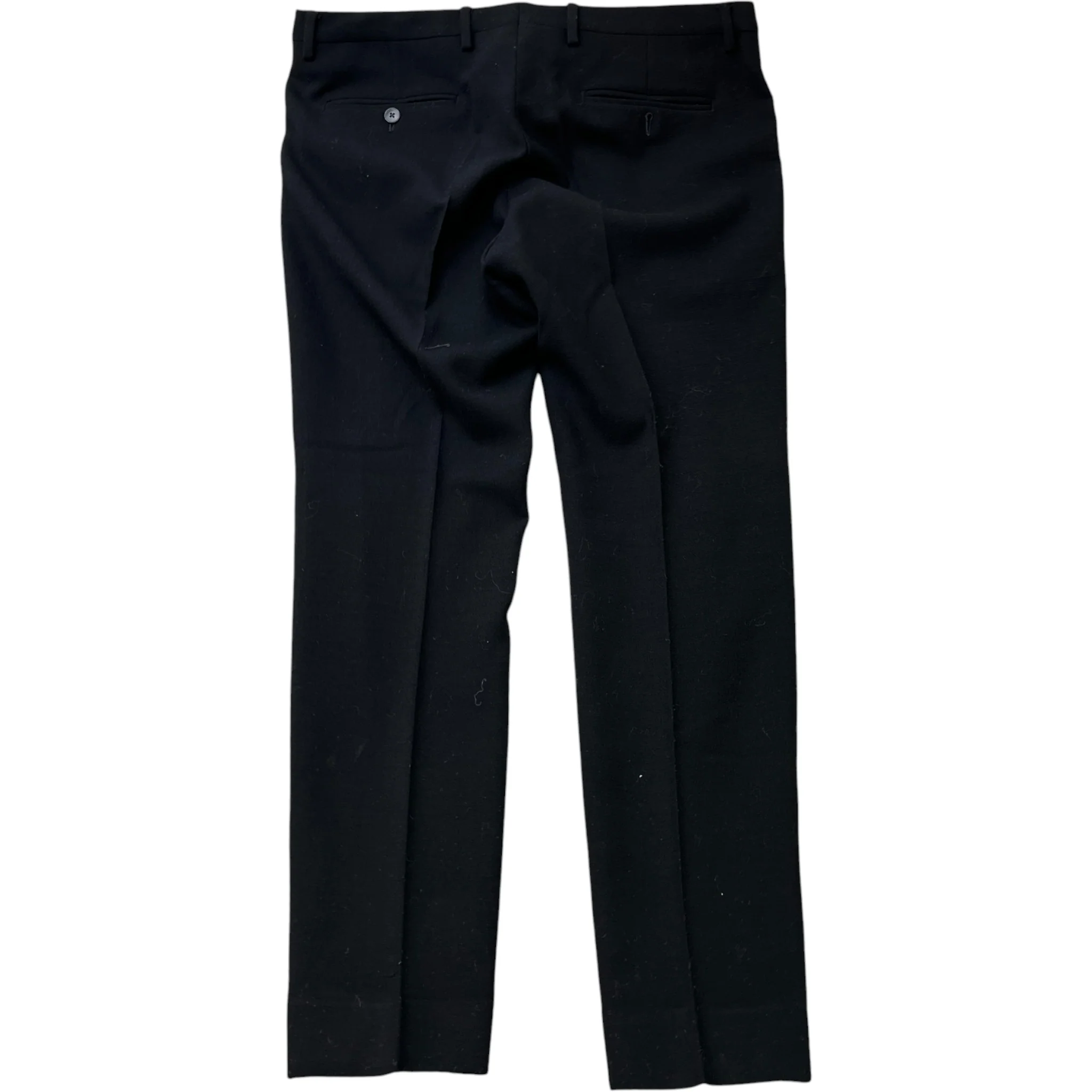 Men's Suit Trousers Black Size IT 50 / UK 34 - Image 2
