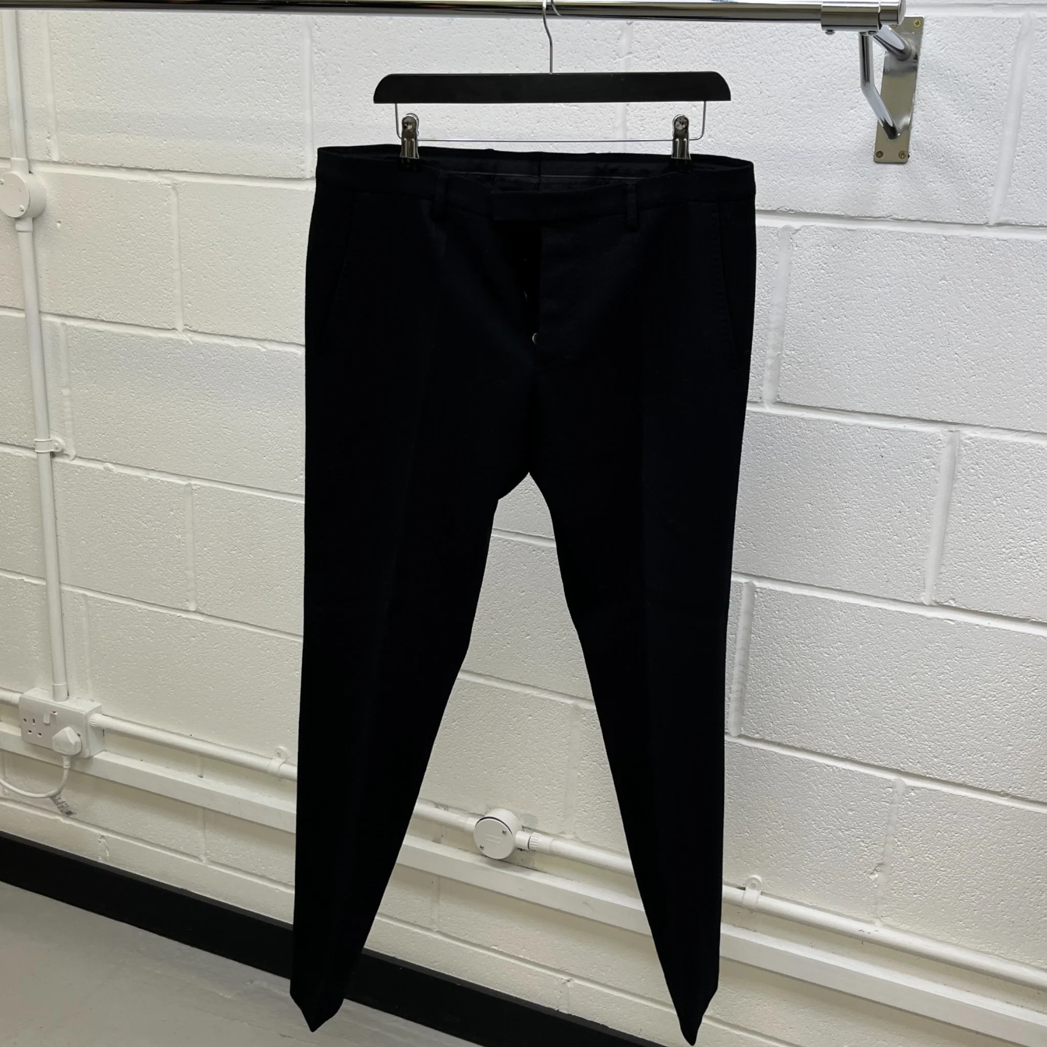 Men's Suit Trousers Black Size IT 50 / UK 34 - Image 8