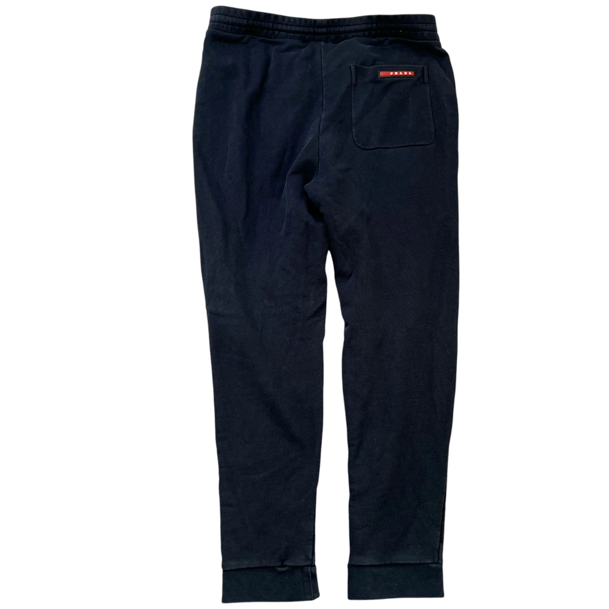 Men's Tab Logo Pocket Joggers Black Size S - Image 2