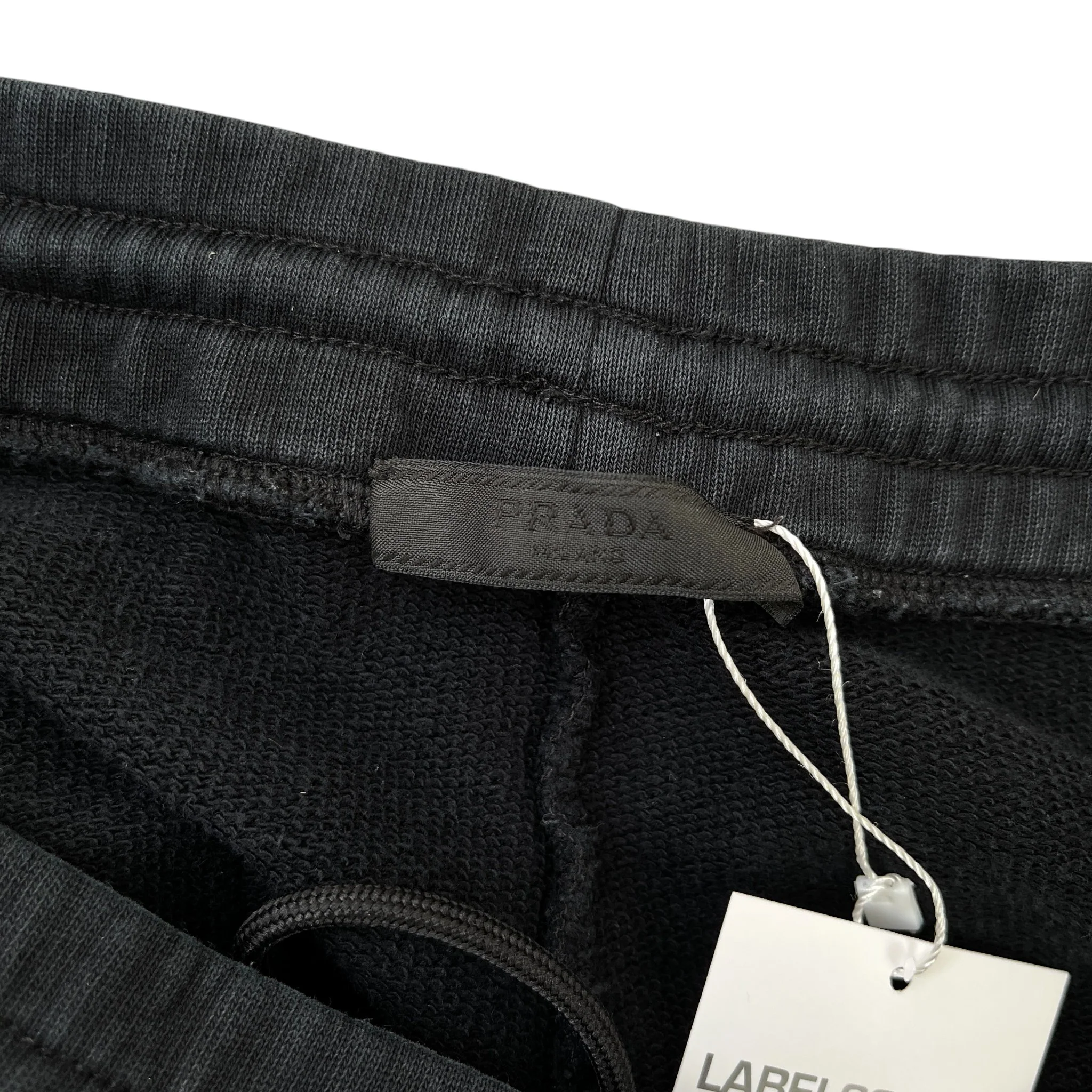 Men's Tab Logo Pocket Joggers Black Size S - Image 5