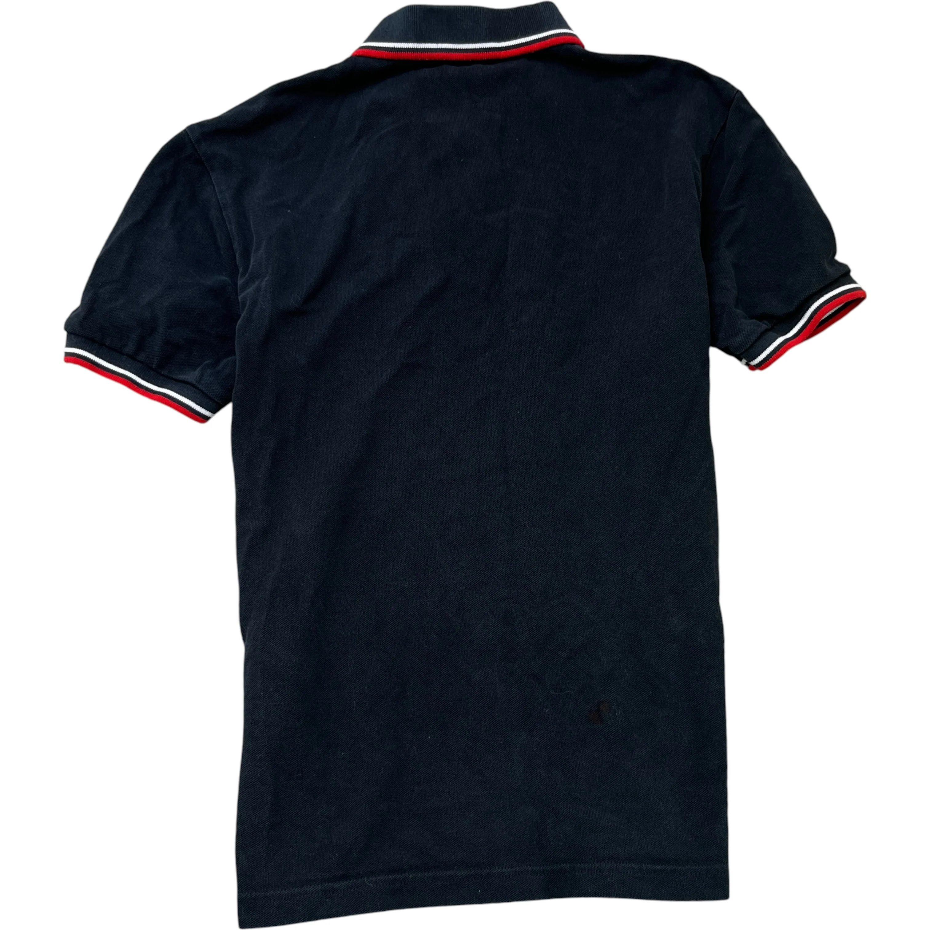Men's Tab Logo Polo Shirt Black Size M - Image 2