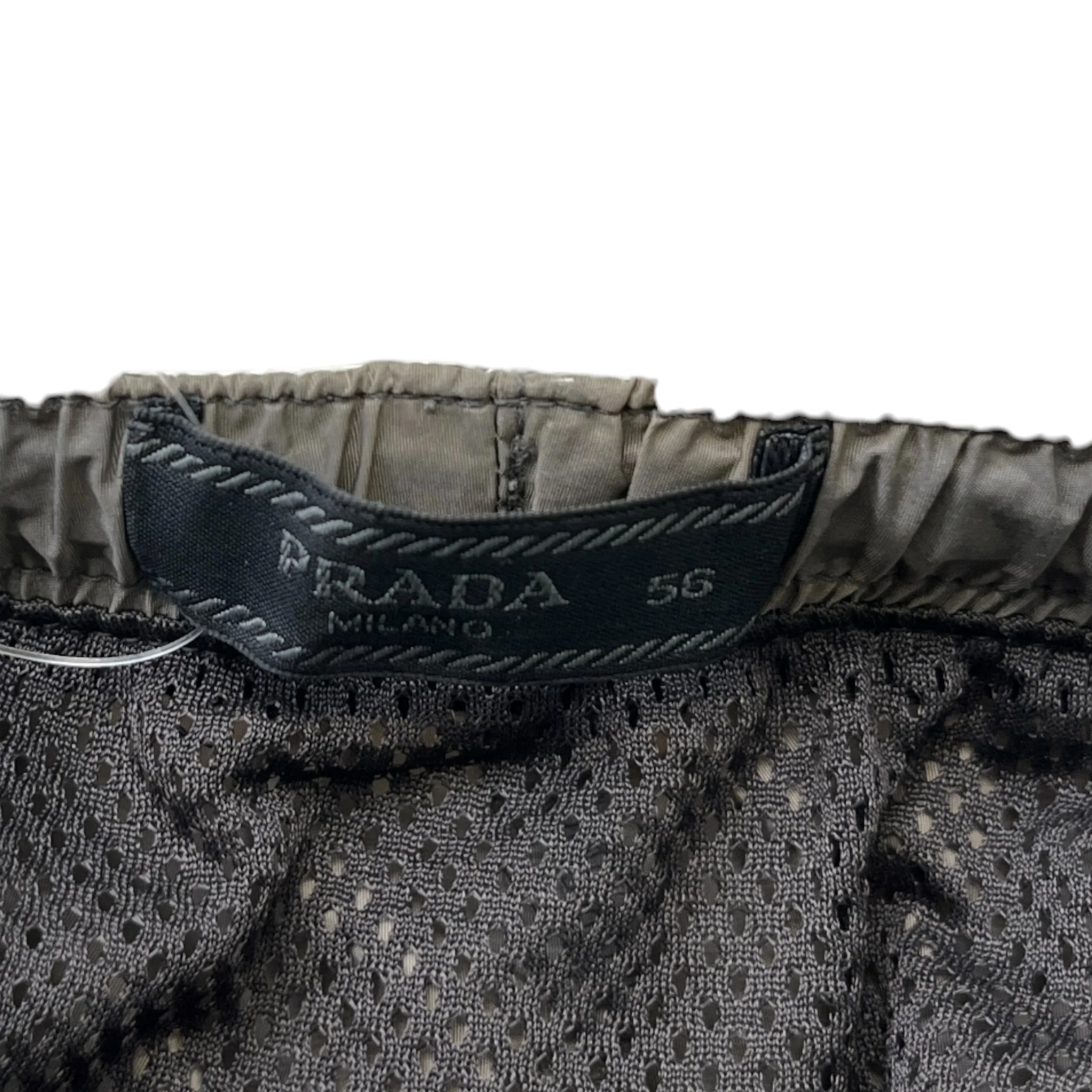 Men's Tab Logo Swim Shorts Khaki Size XXXL - Image 7