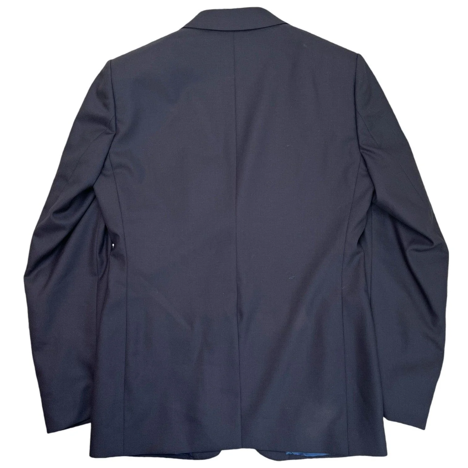 Men's Tailored Suit Navy Size 48R - Image 3