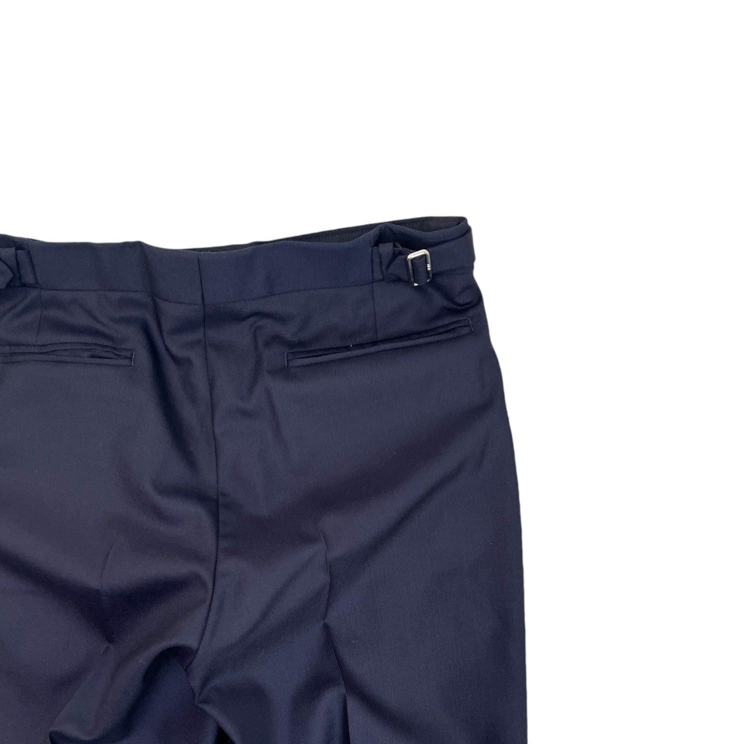 Men's Tailored Suit Navy Size 48R - Image 9