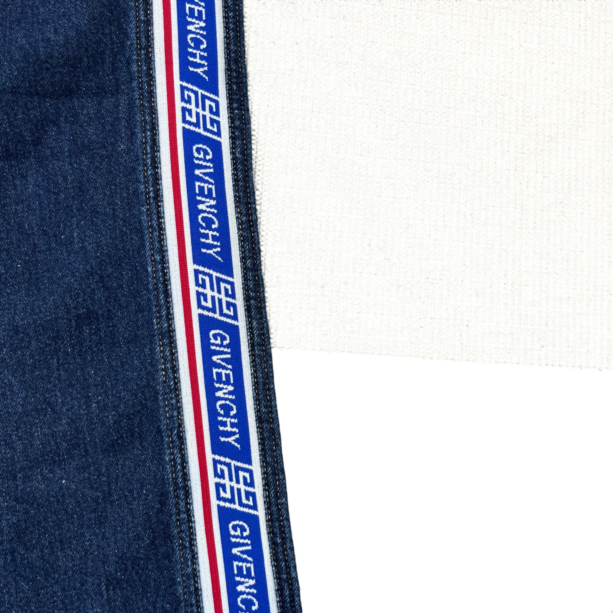 Men's Tape Logo Jeans Blue Size Waist 31" - Image 5