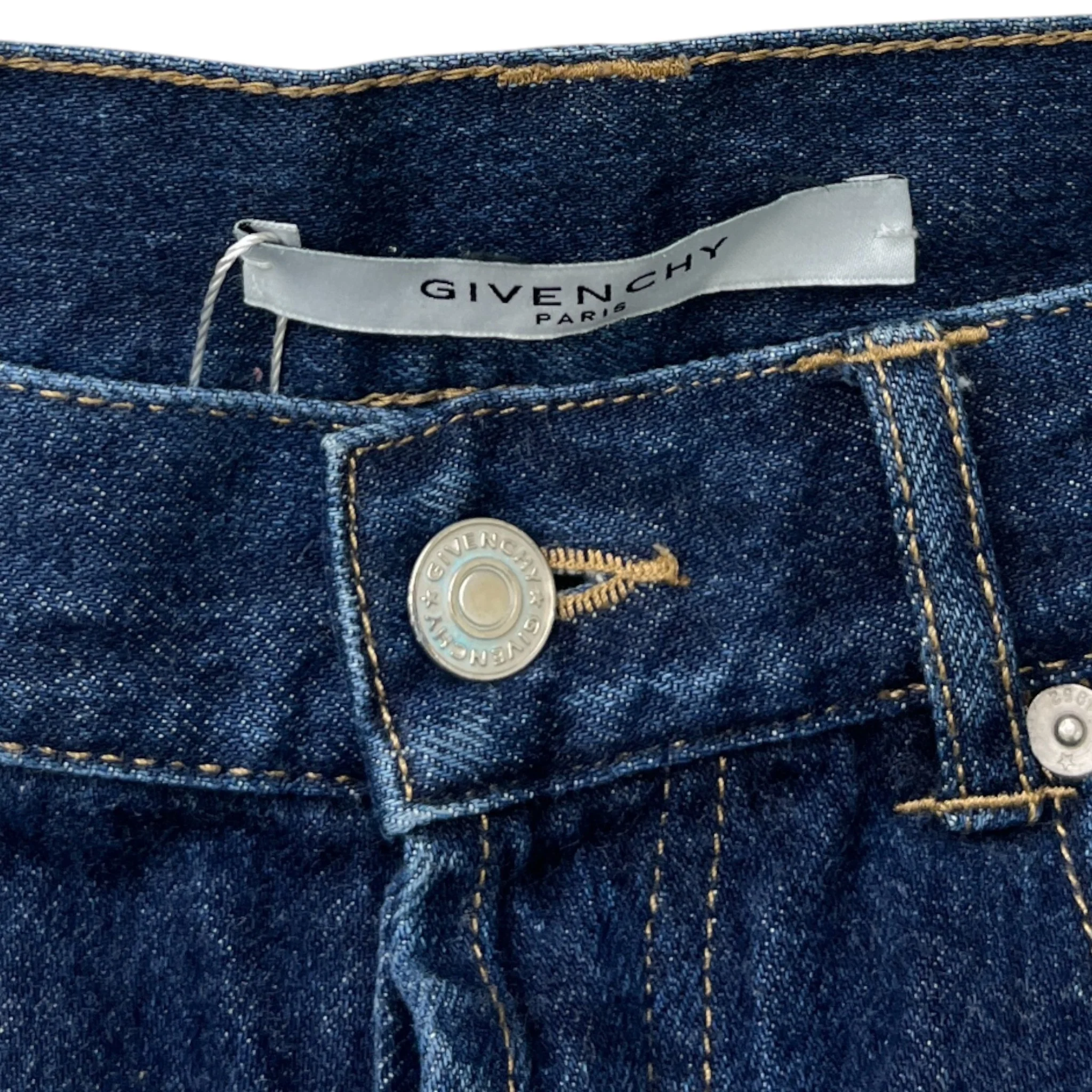 Men's Tape Logo Jeans Blue Size Waist 31" - Image 6