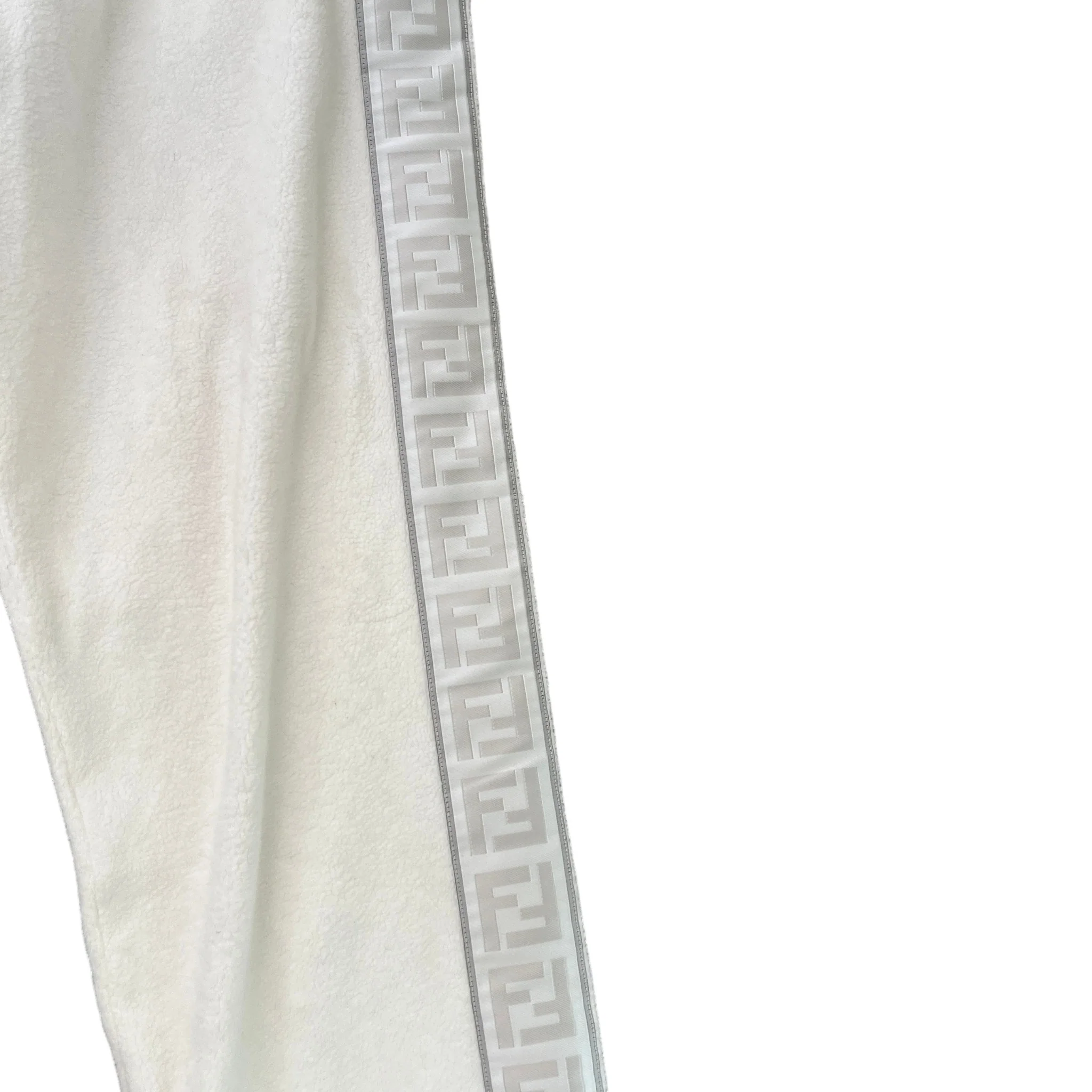 Men's Tape Logo Joggers White Size M - Image 6