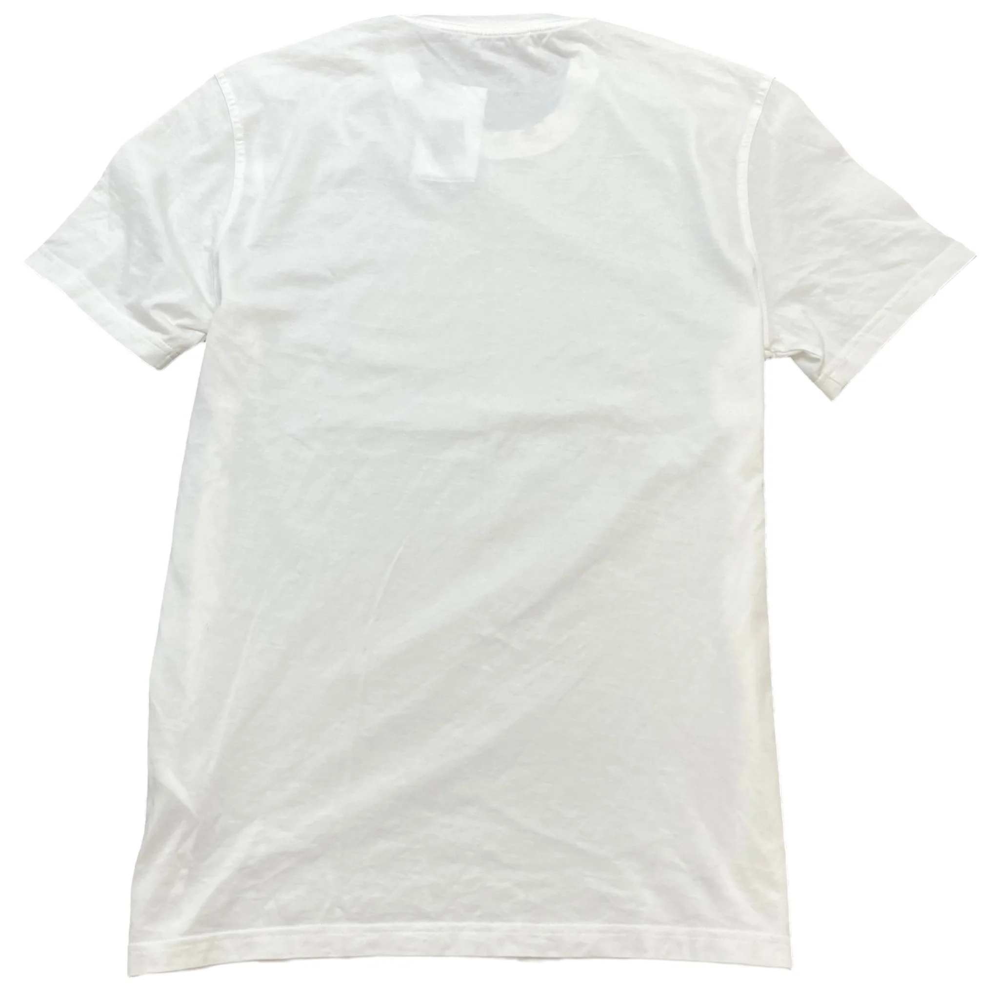 Men's Tape Logo T-Shirt White Size M - Image 2