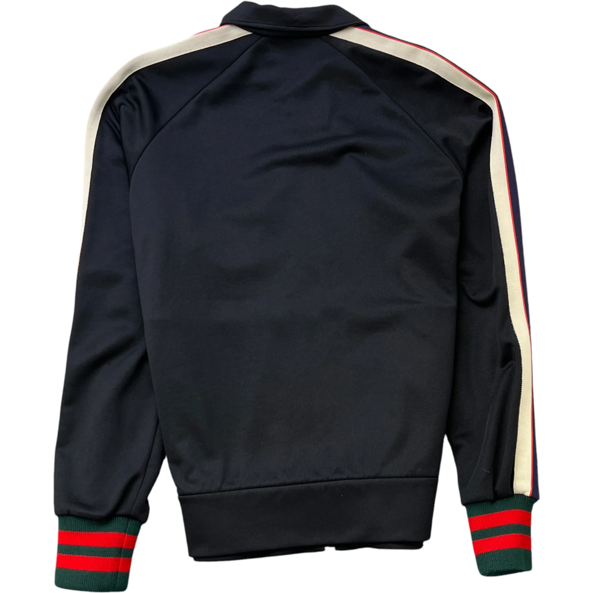 Men's Tape Logo Track Jacket Black Size S - Image 2