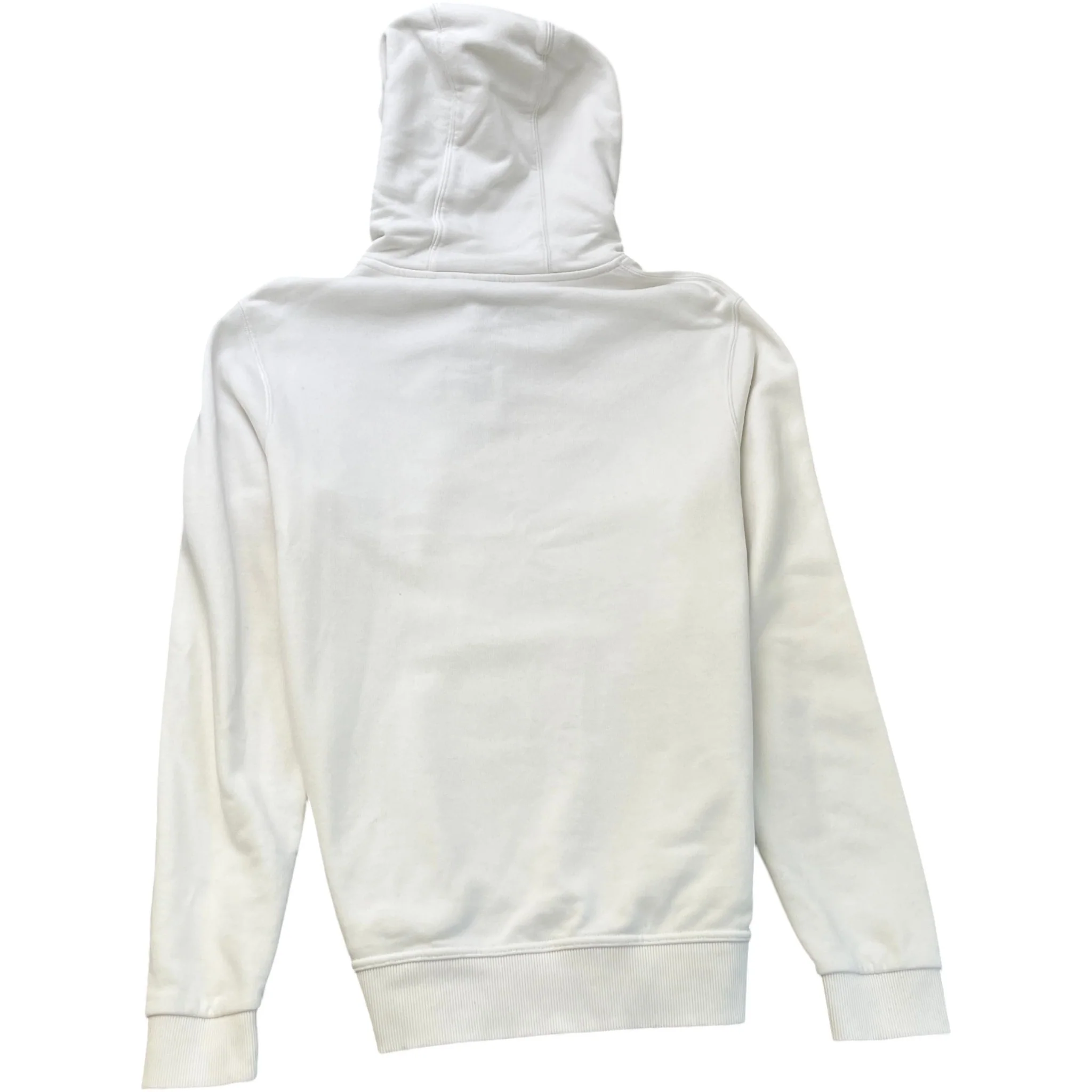 Men's Tb Logo Print Hoodie White Size S - Image 2