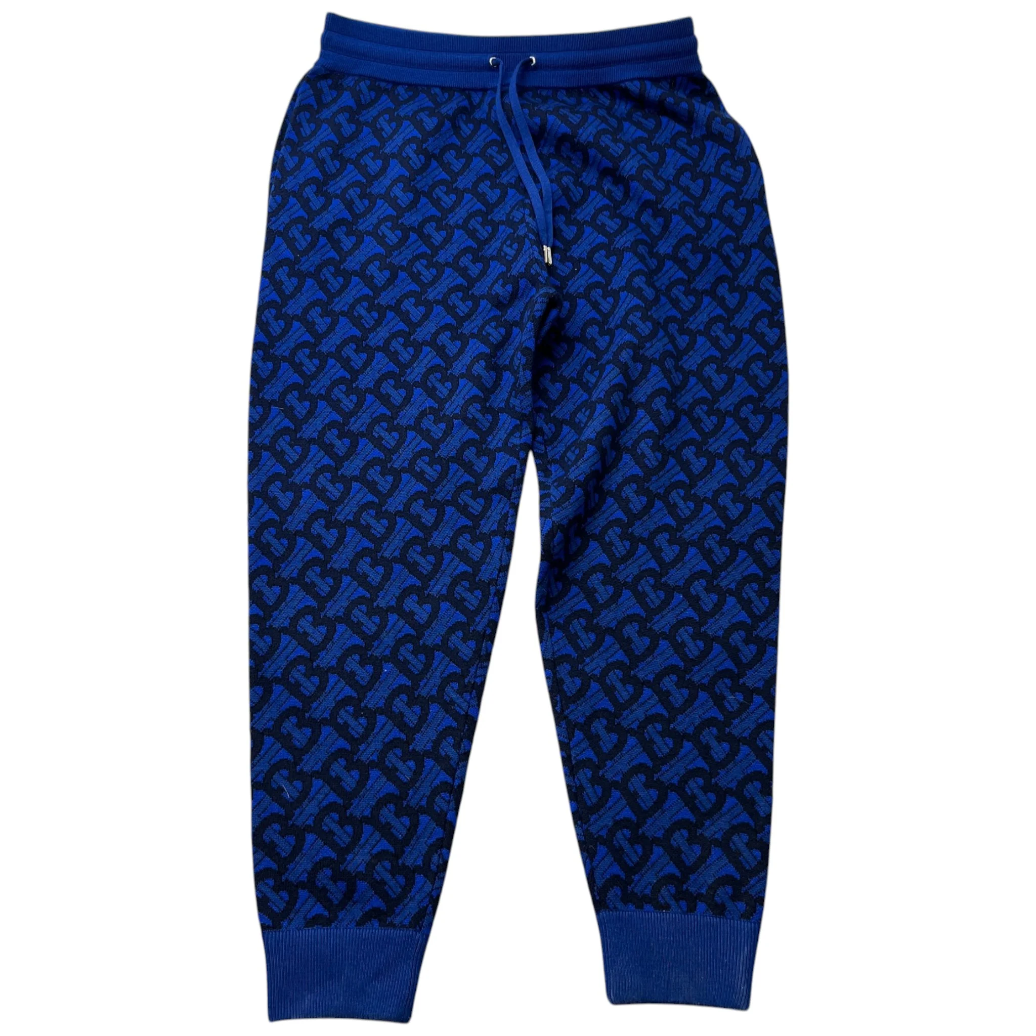Men's Tb Monogram Joggers Blue Size XL