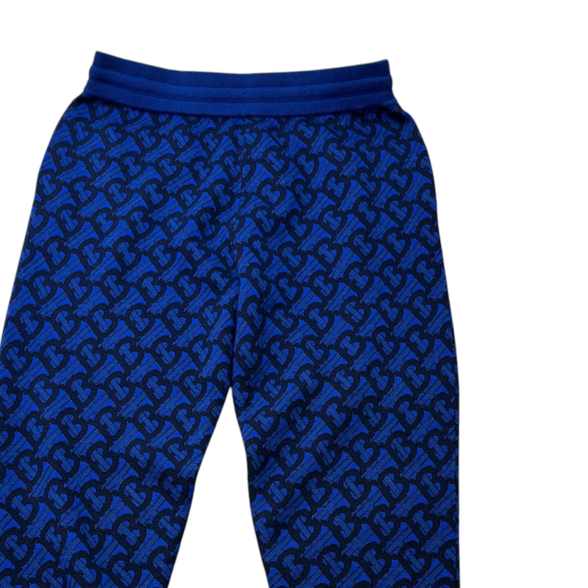 Men's Tb Monogram Joggers Blue Size XL - Image 4