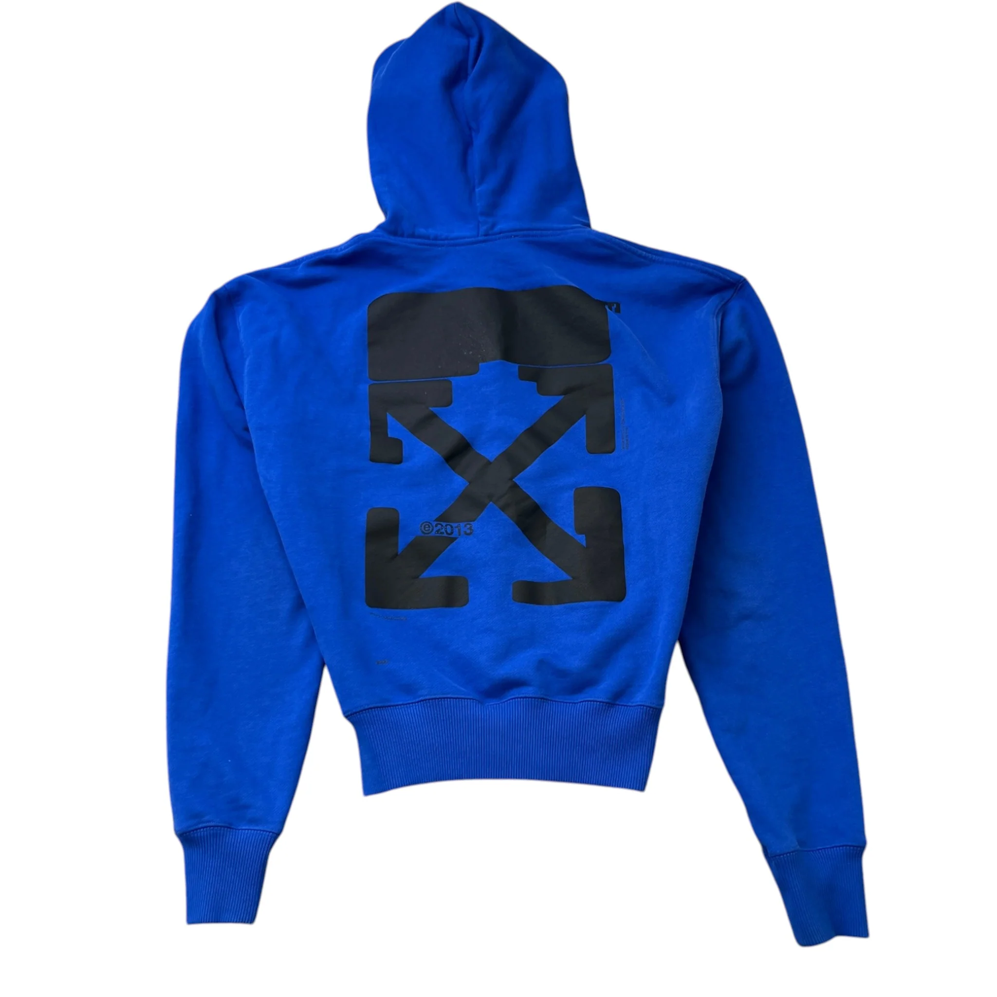 Men's Tech Marker Hoodie Blue Size XS - Image 2