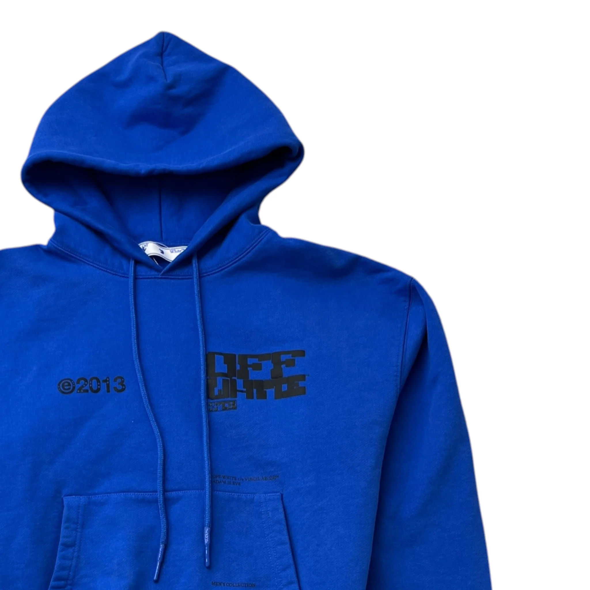 Men's Tech Marker Hoodie Blue Size XS - Image 3