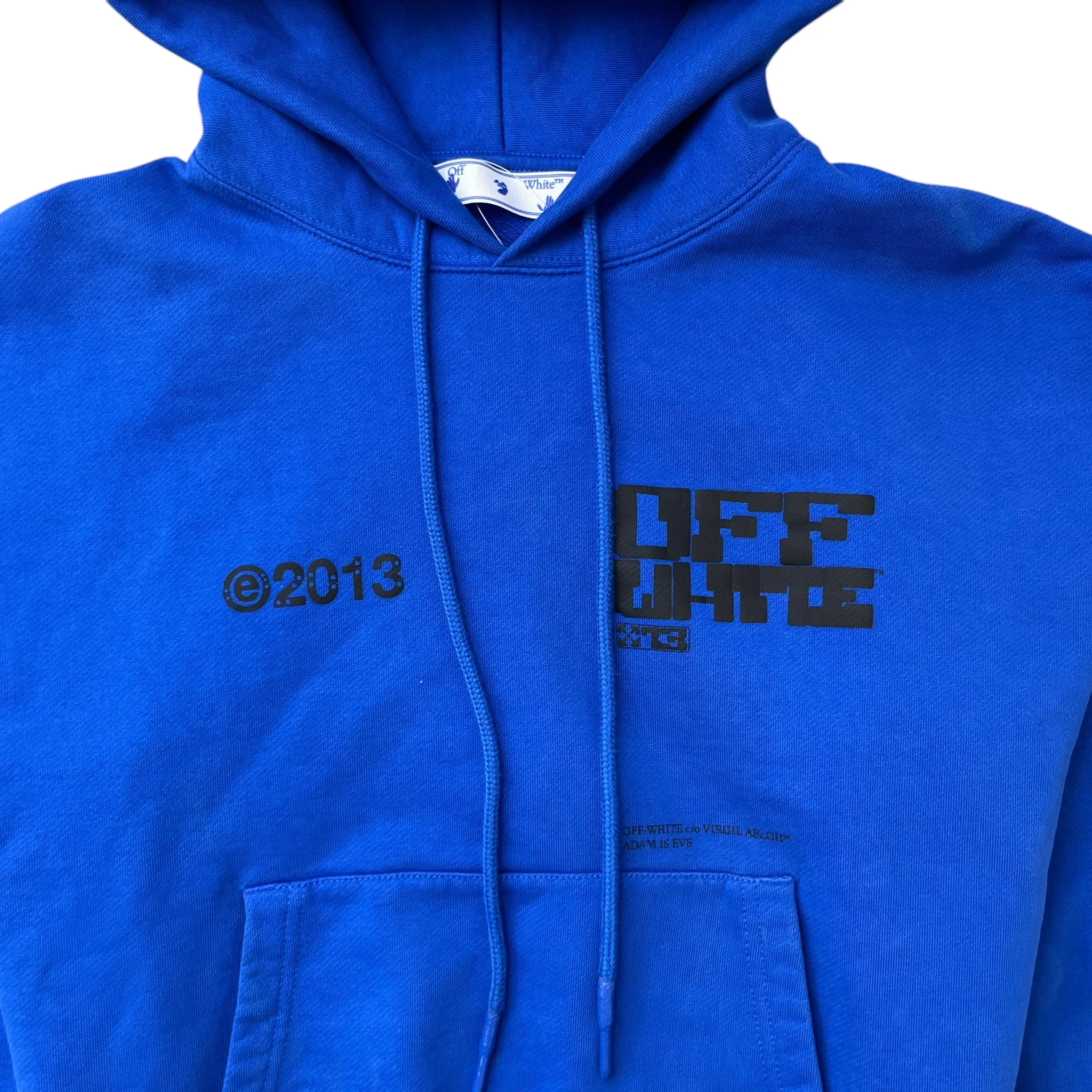 Men's Tech Marker Hoodie Blue Size XS - Image 5