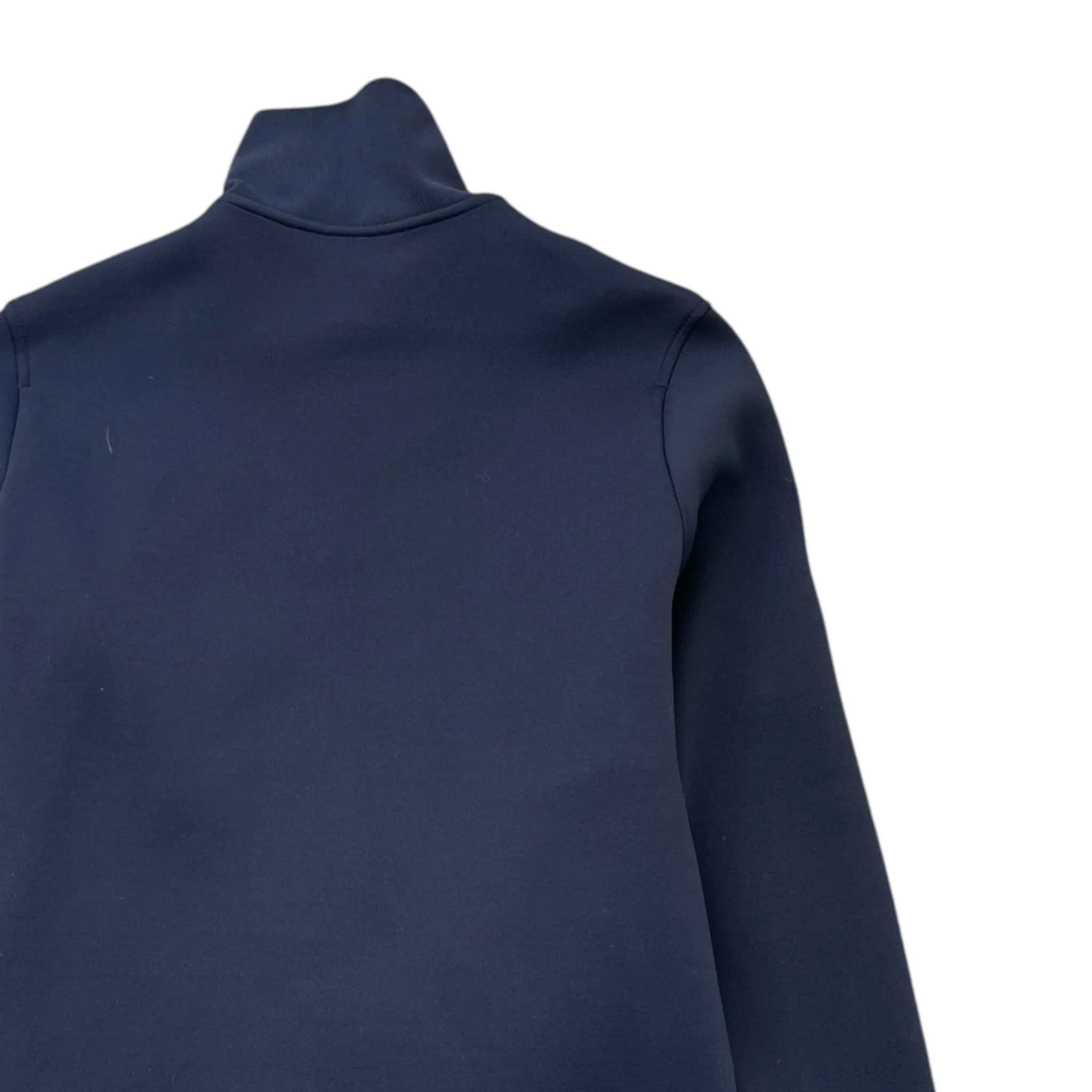 Men's Technical Fabric Track Jacket Navy Size XS - Image 4