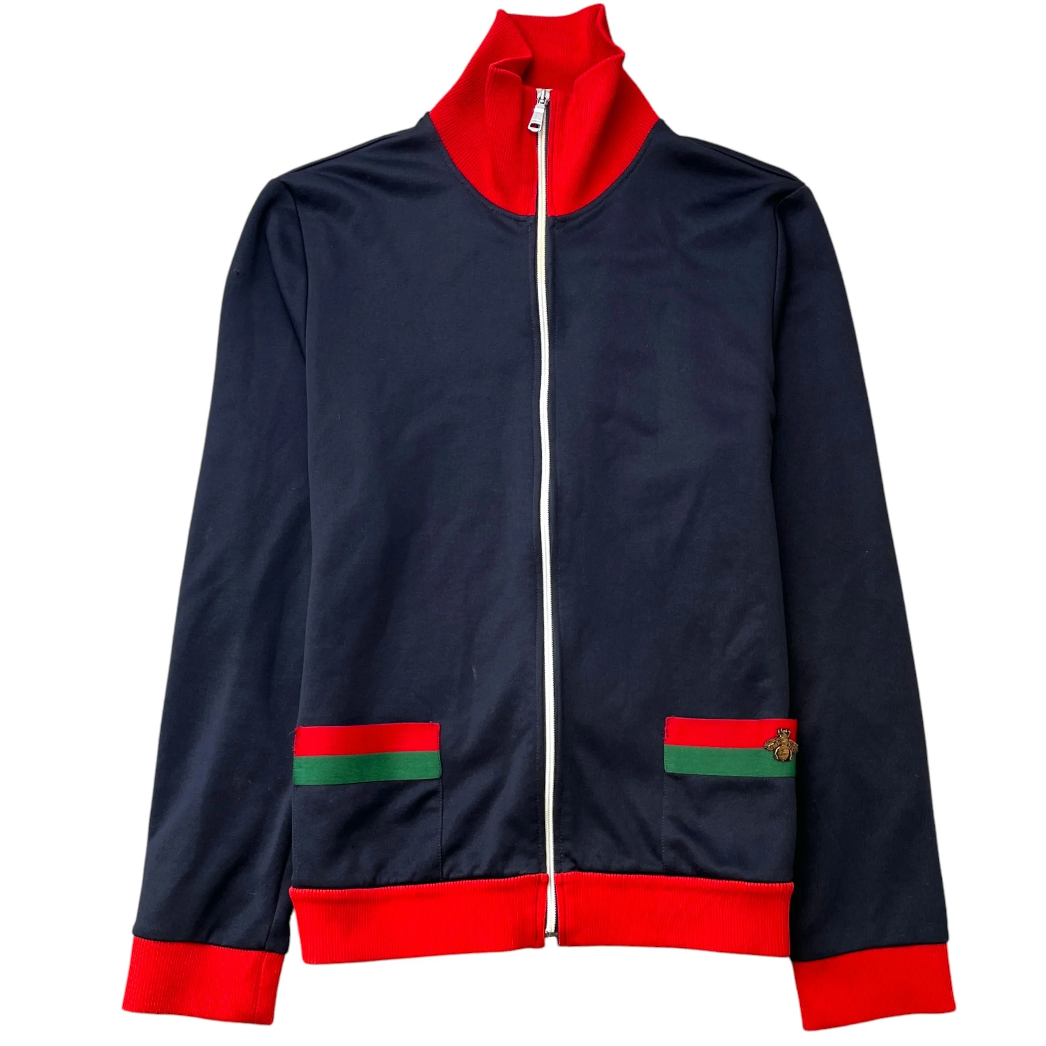 Men's Technical Jersey Jacket Navy Size M