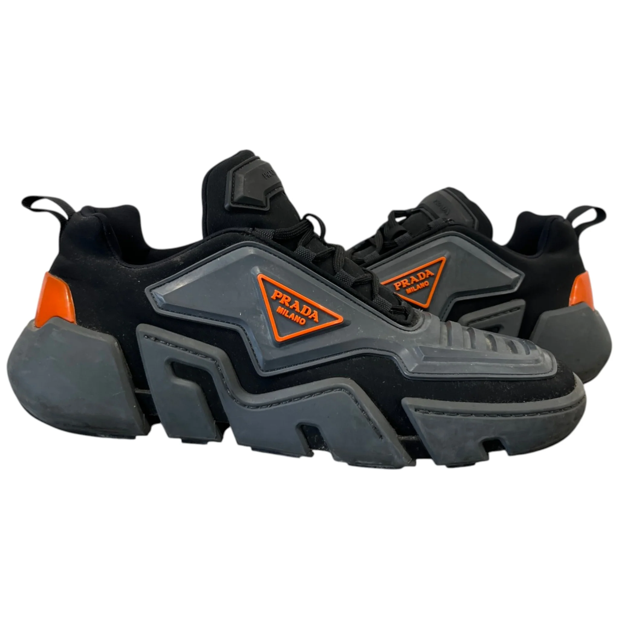 Men's Techno Stretch Low Trainers Black Size EU 43.5 / UK 9.5 - Image 3